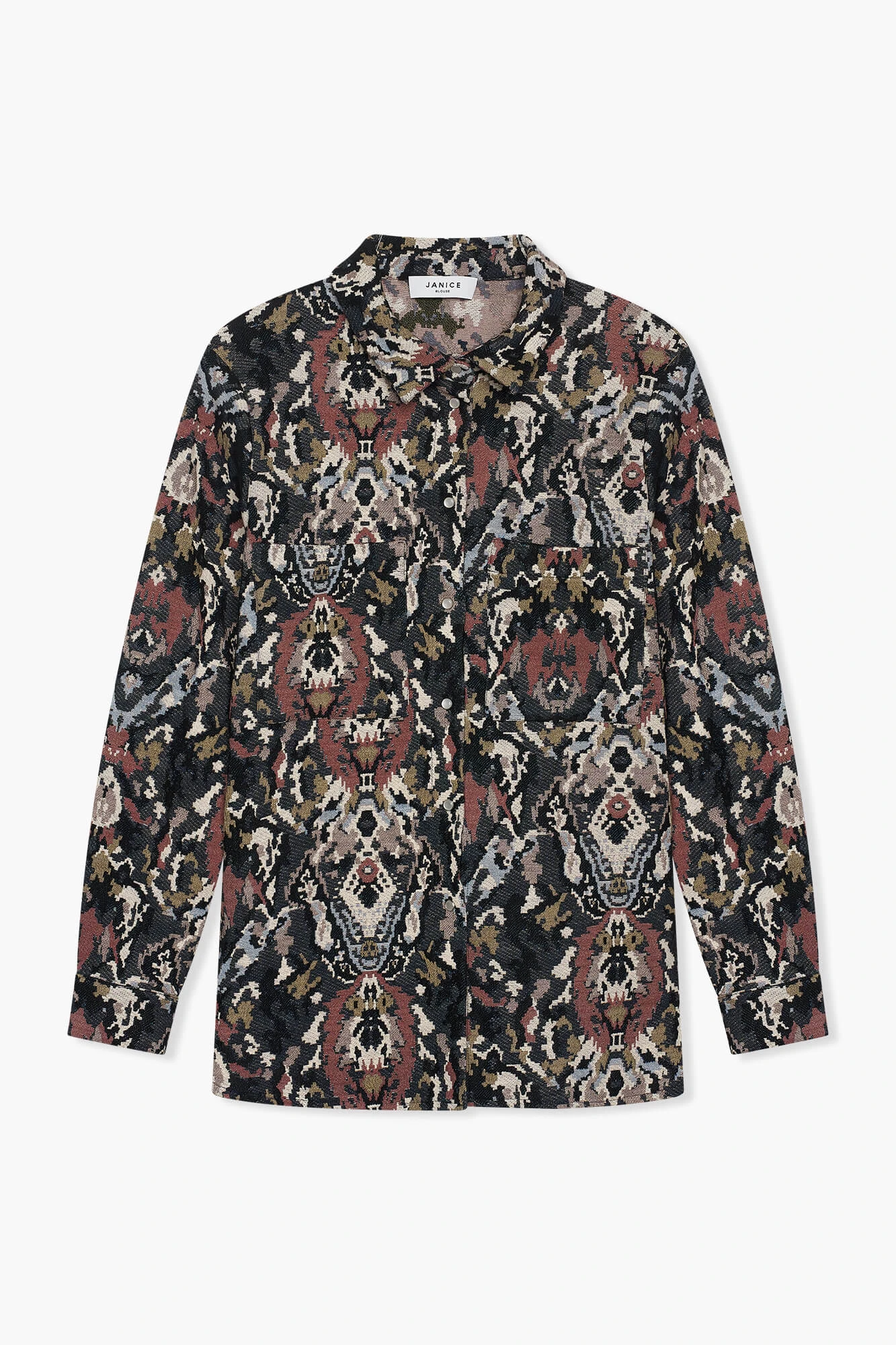 Blouse Dames Jacquard Shane Roze