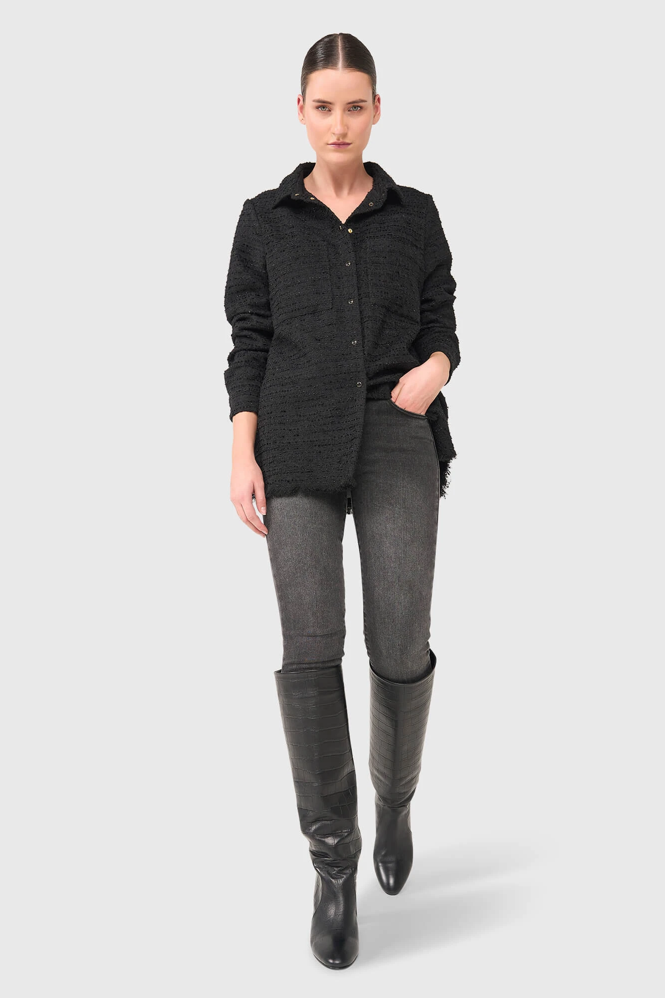 Shane Zwart Tweed Lurex