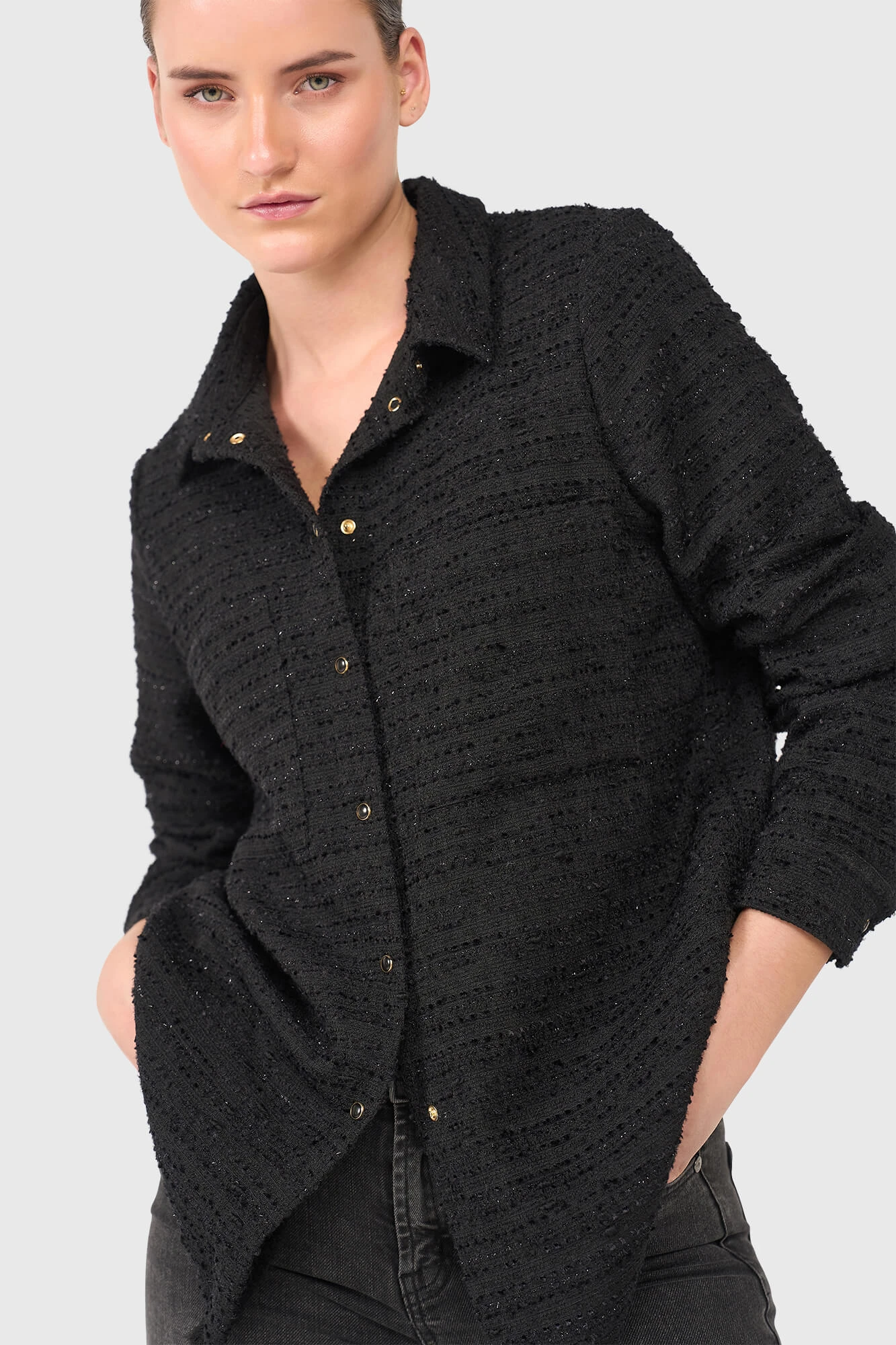 Shane Zwart Tweed Lurex