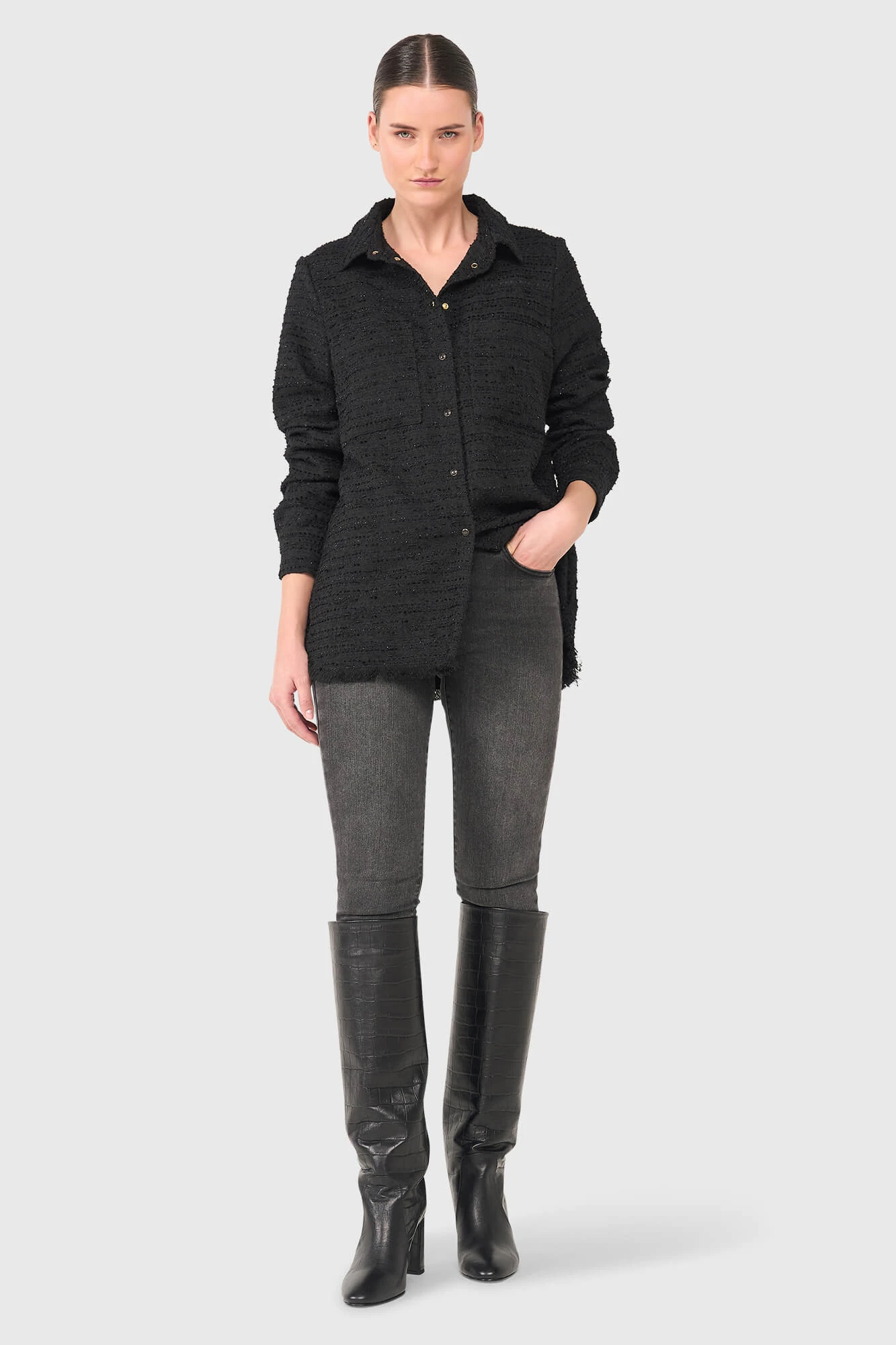 Shane Zwart Tweed Lurex
