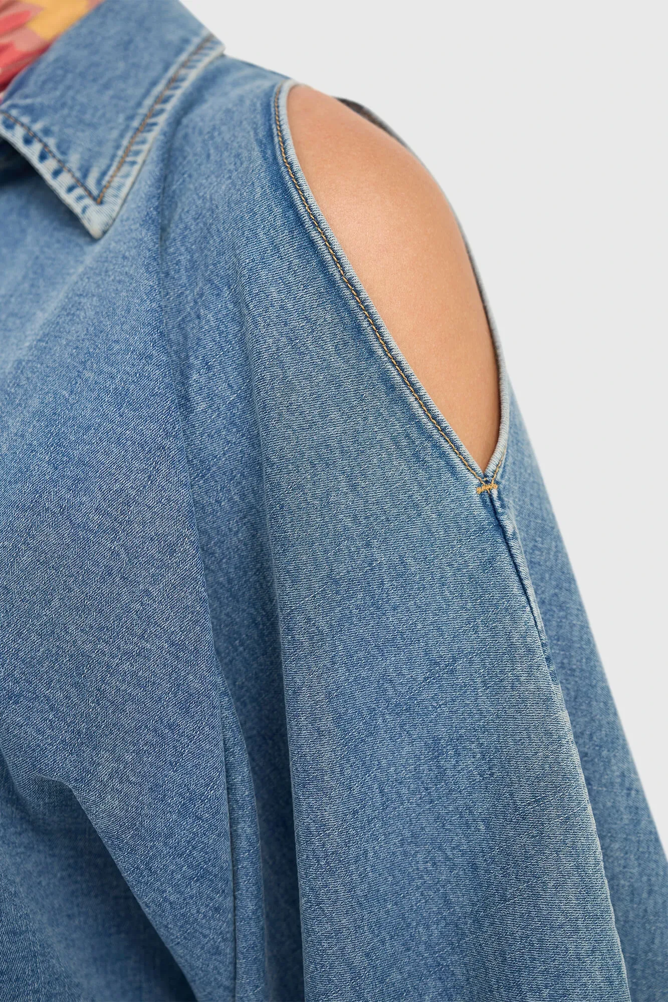 Damenbluse mit weiten Puffärmeln, Farbe: Stone 786