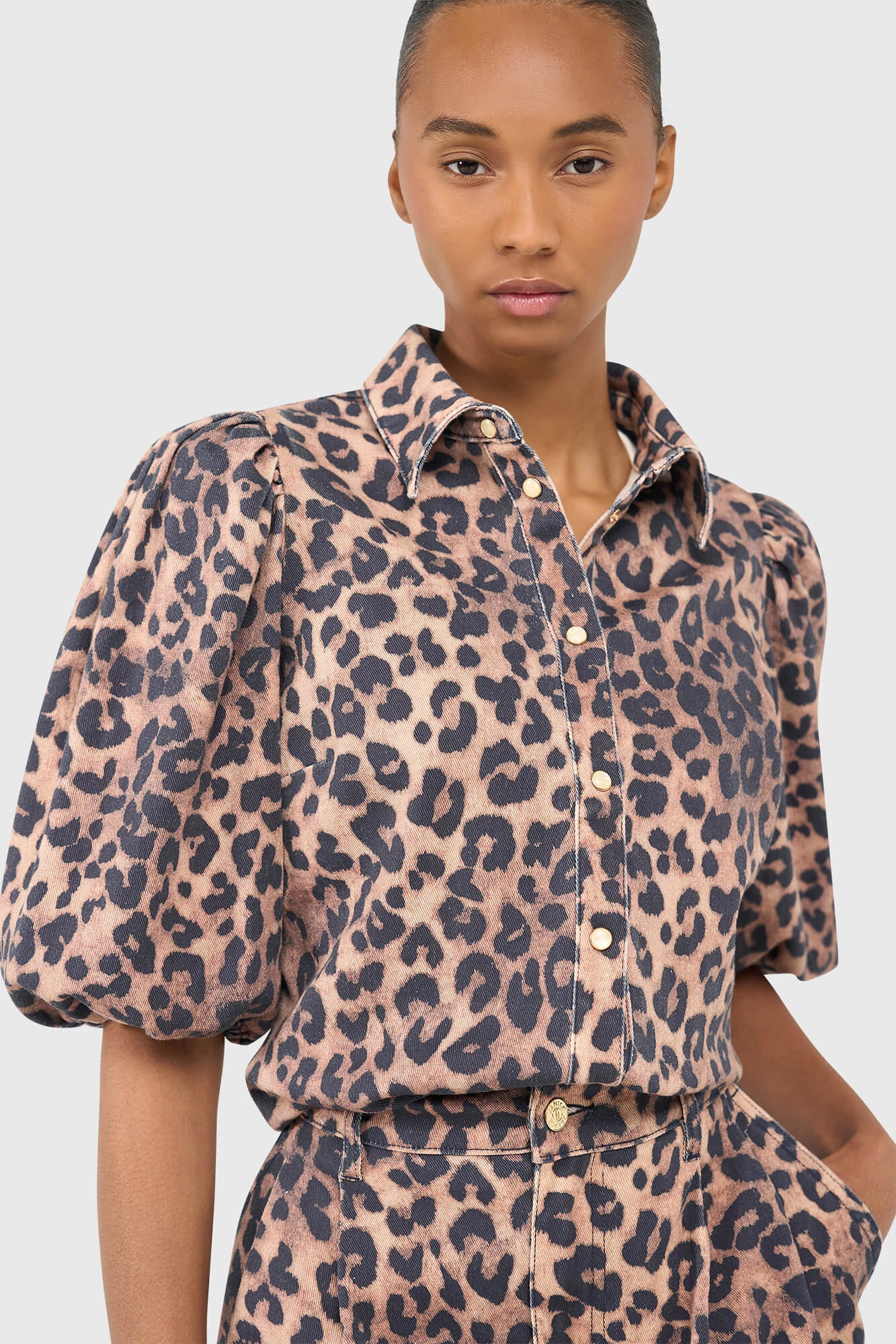 Lars Blouse Panterprint