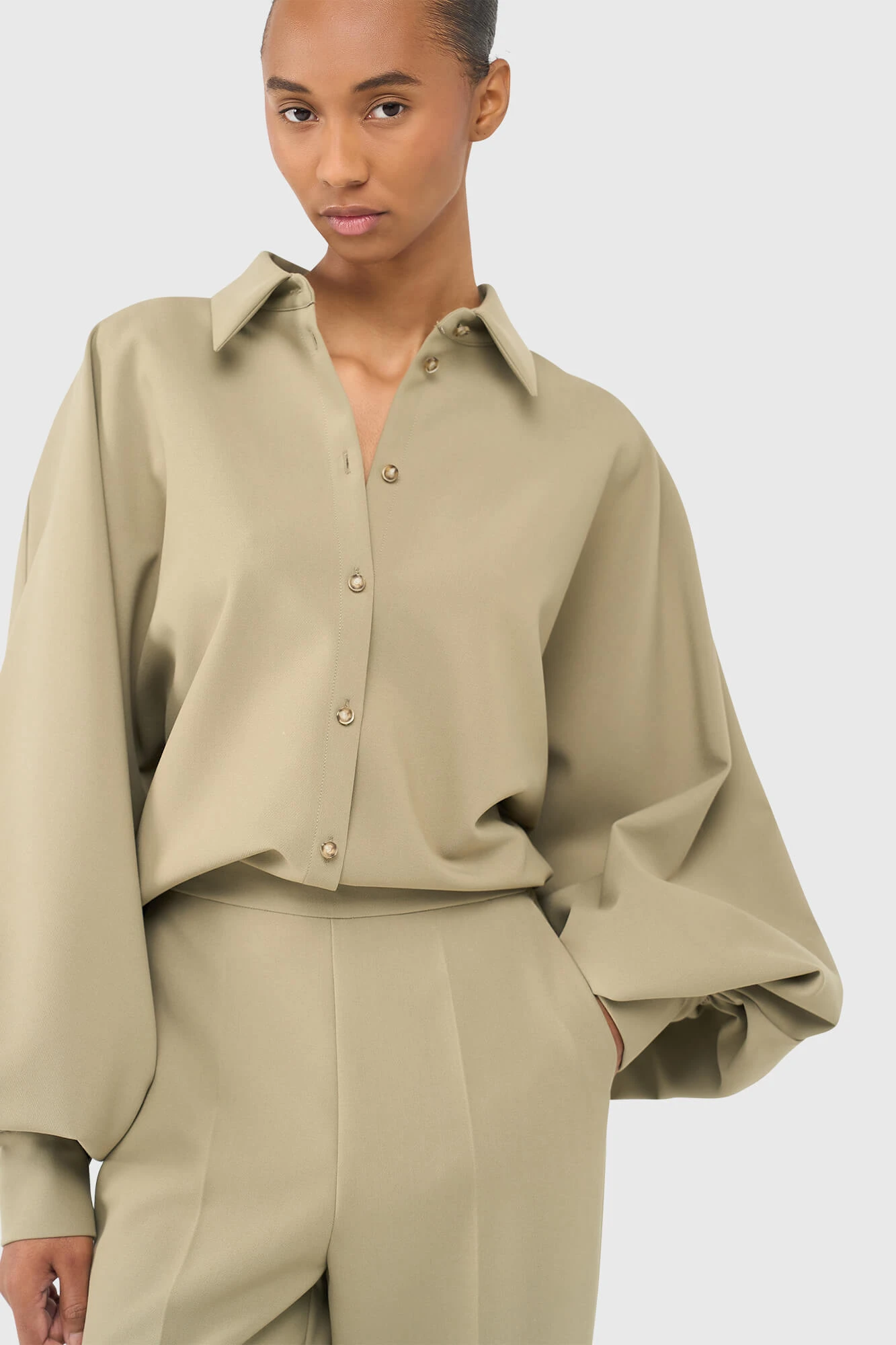 Stone Blouse Groen