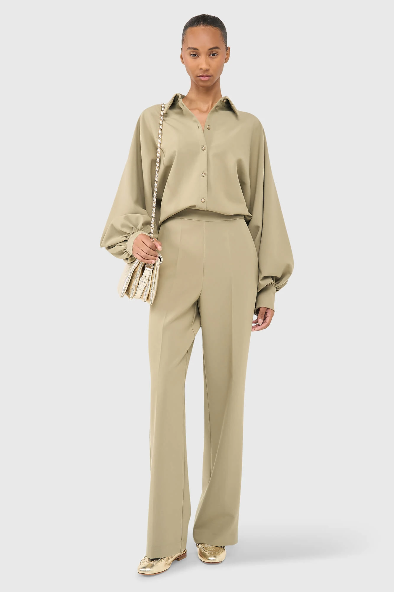 Stone Blouse Groen