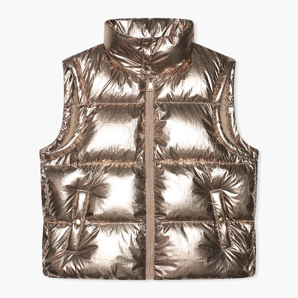 Puffer Vest Dames Byron Champagne