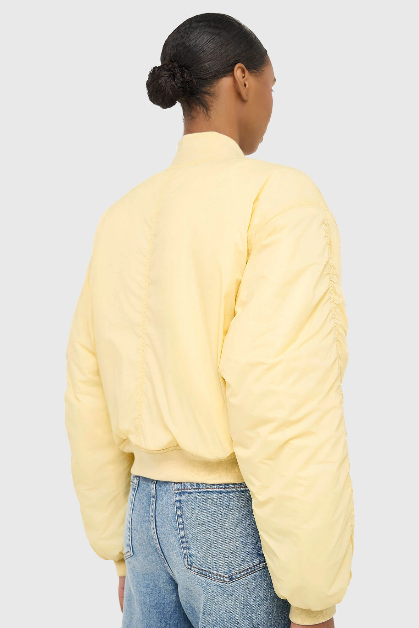 Women's Lexx Yellow Bomber Jacket