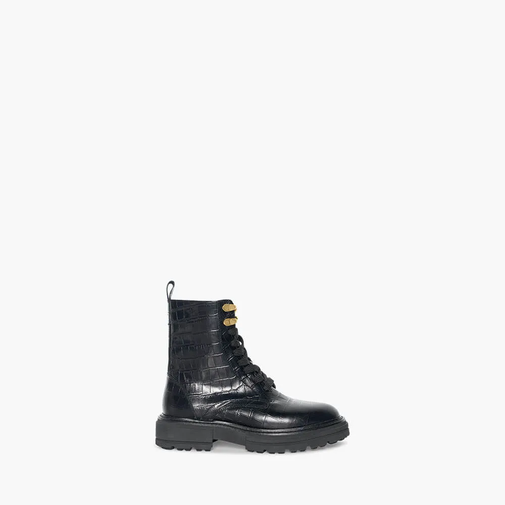 Duke Zwart Croco