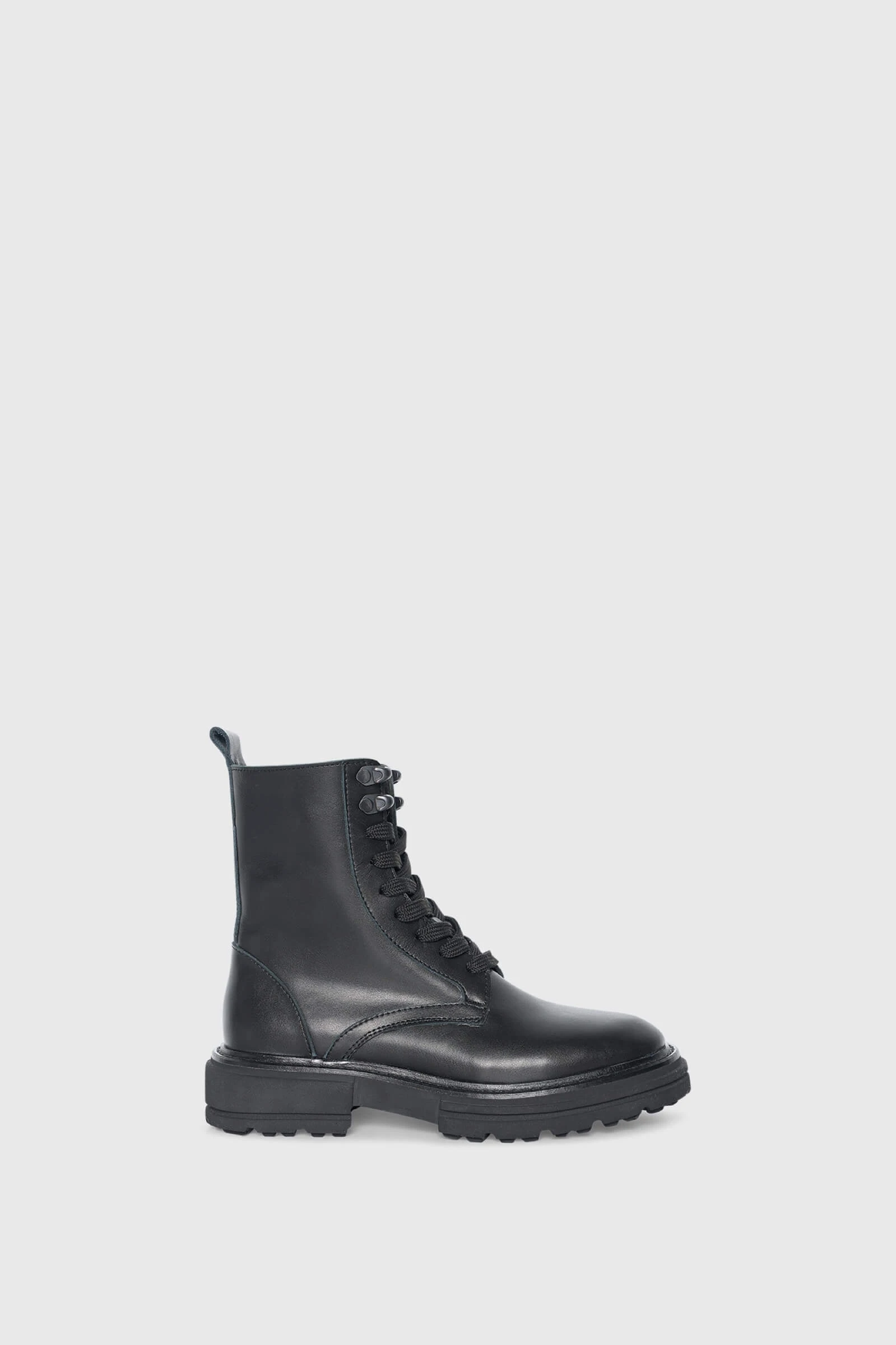 Duke Zwart Leer