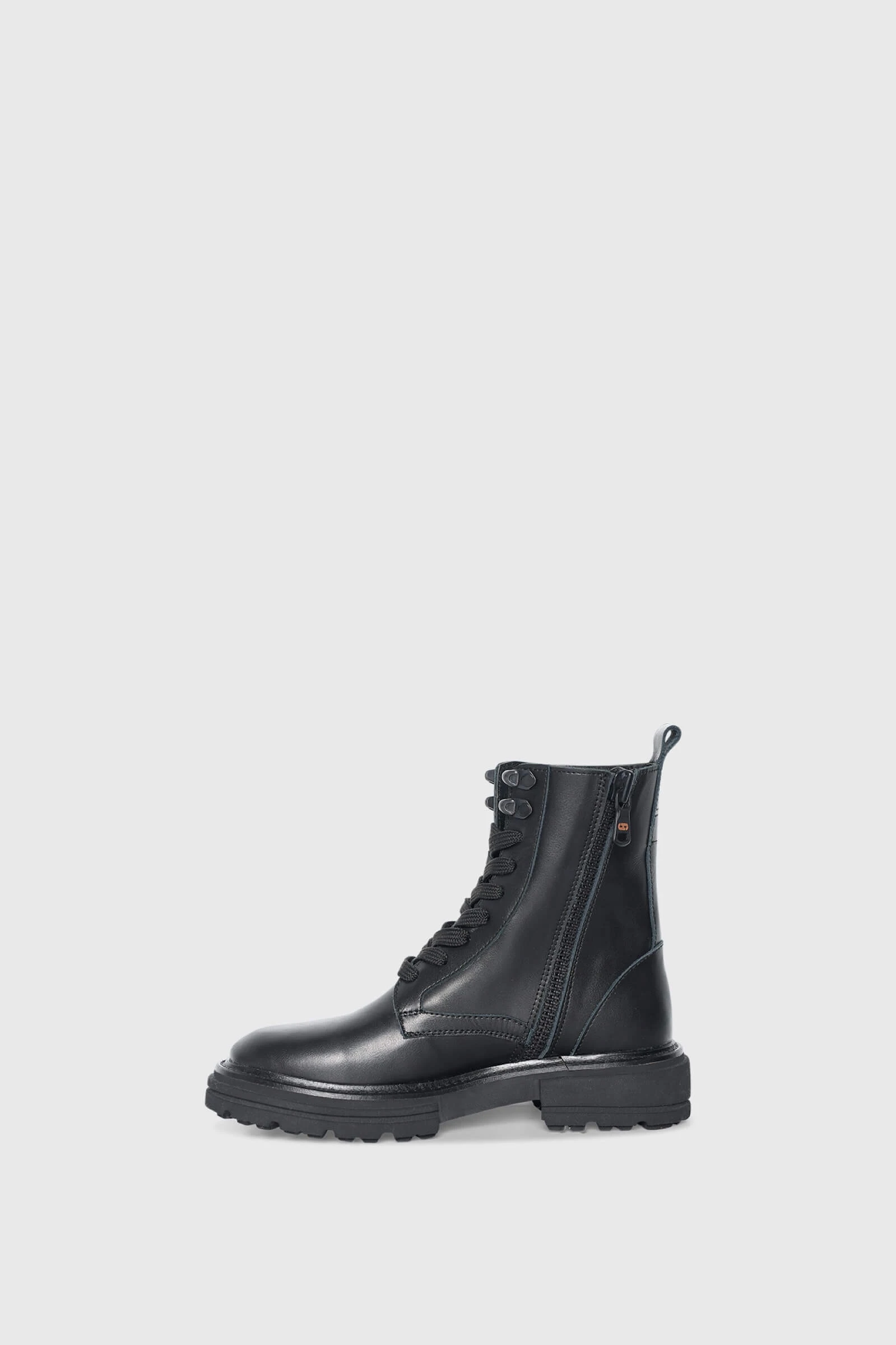 Duke Zwart Leer
