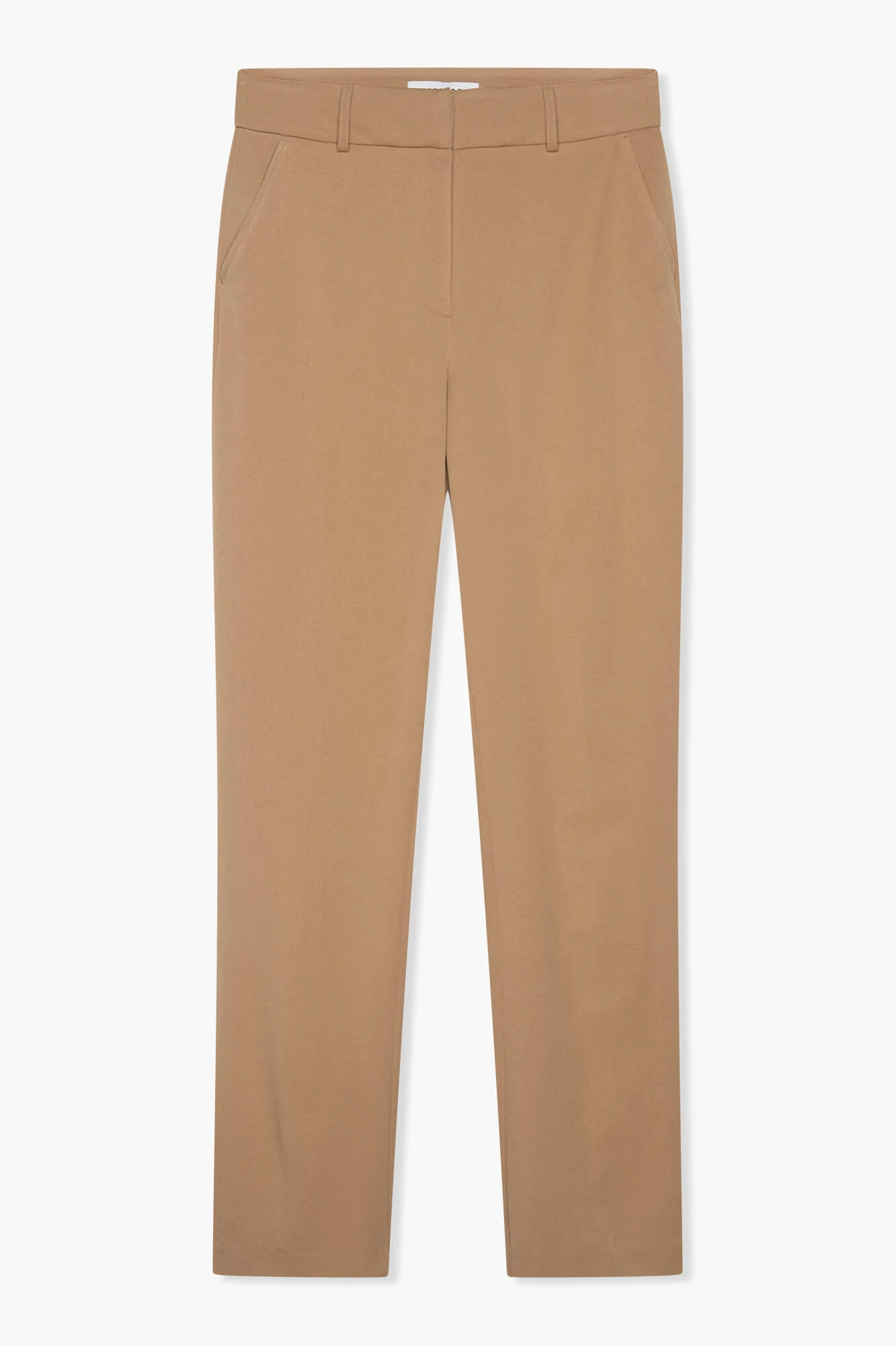 Damenhose mit Schlitz „Marc“ in Beige