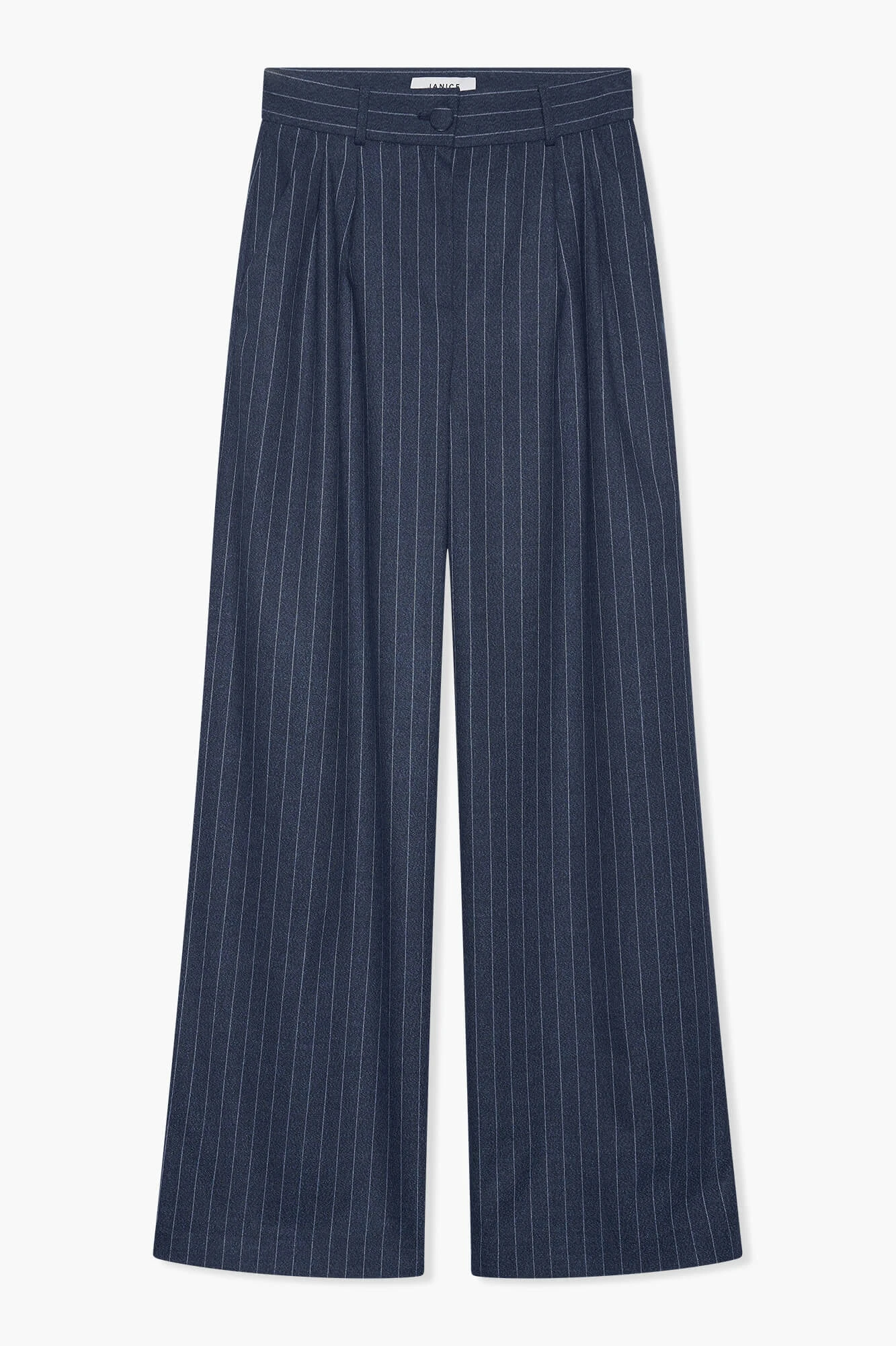 Pak blauw gestreept dames