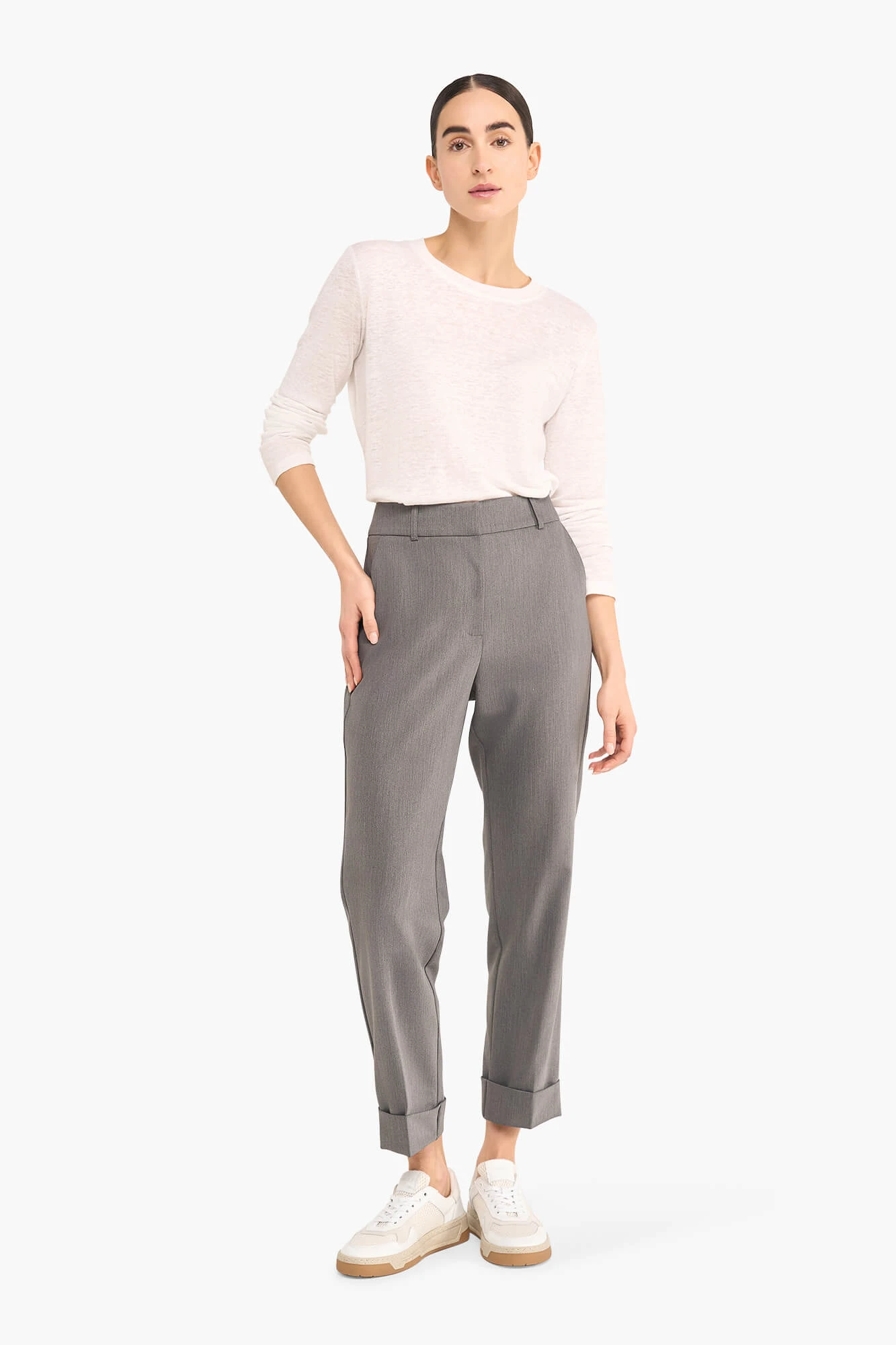 Broek Dames Sean Grijs