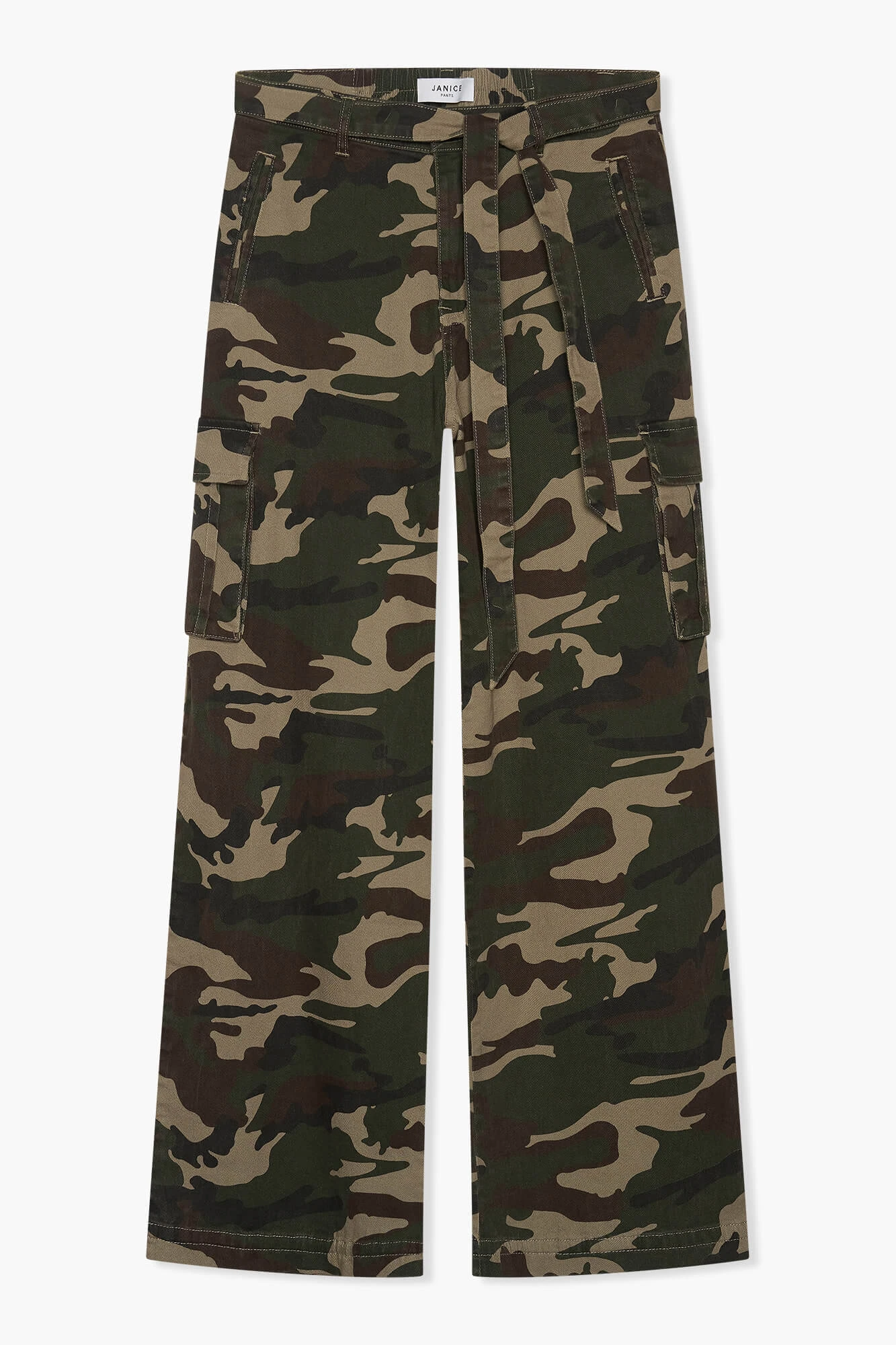 Camouflage broek dames