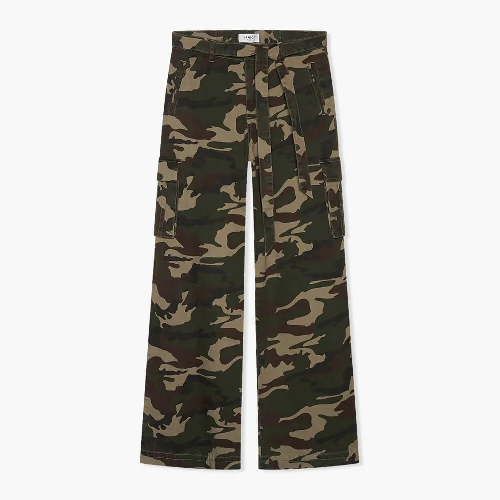 Worker Broek Dames King Camouflage