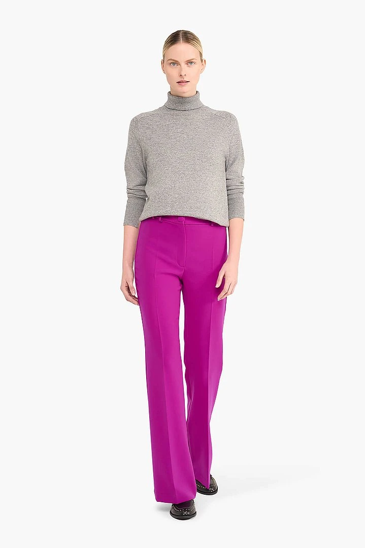 Flared Dames Pantalon Tyrone Pink