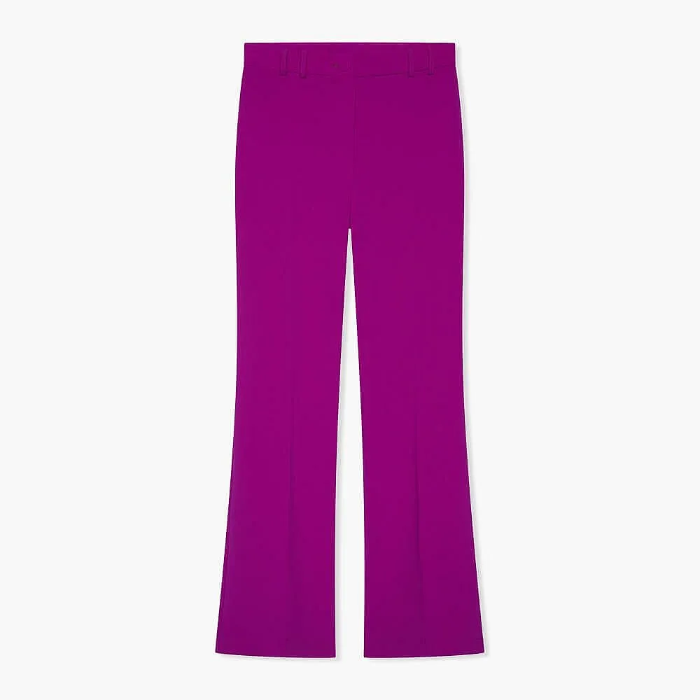 Flared Dames Pantalon Tyrone Pink