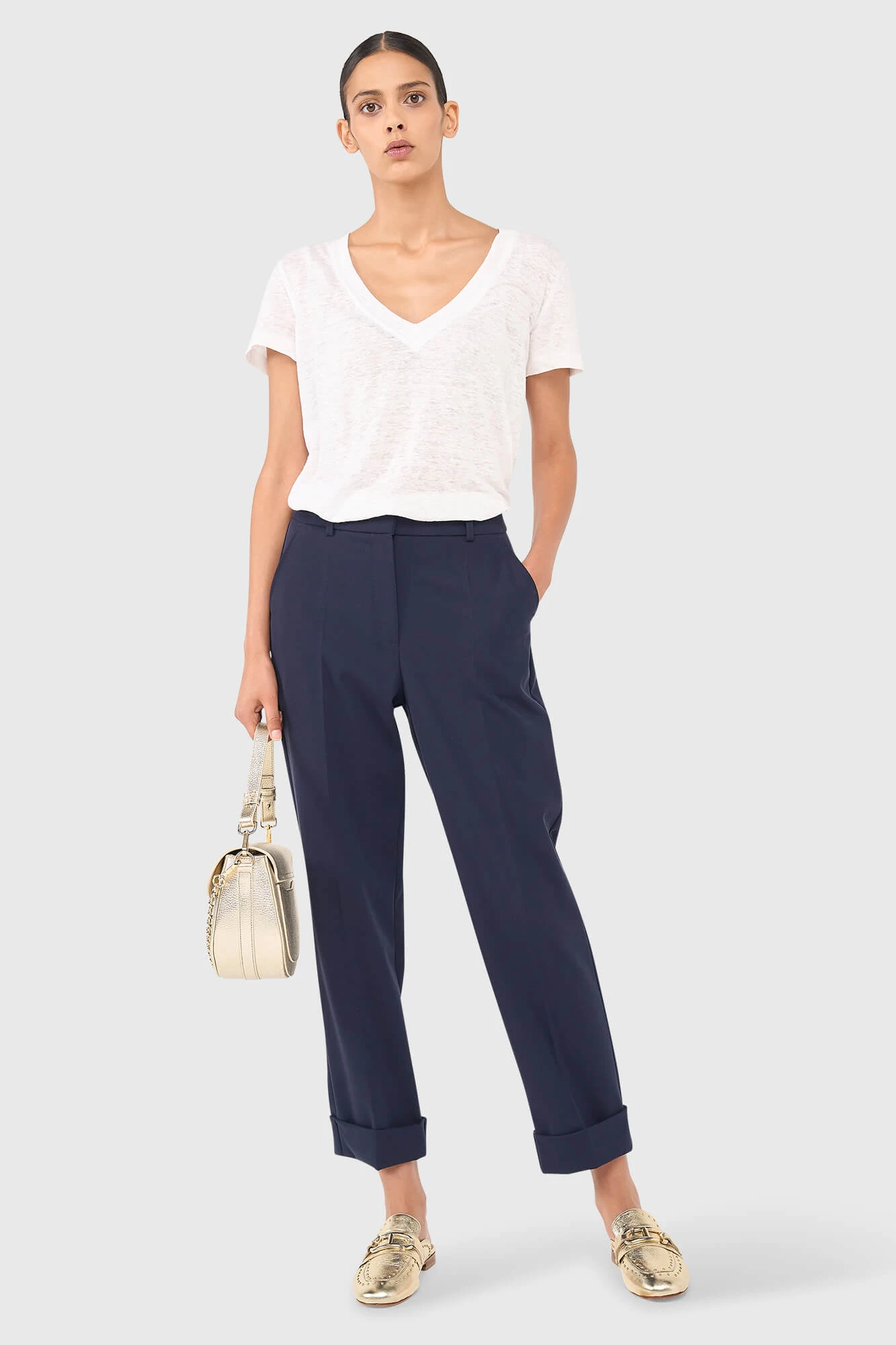 Sean Broek Donker Blauw