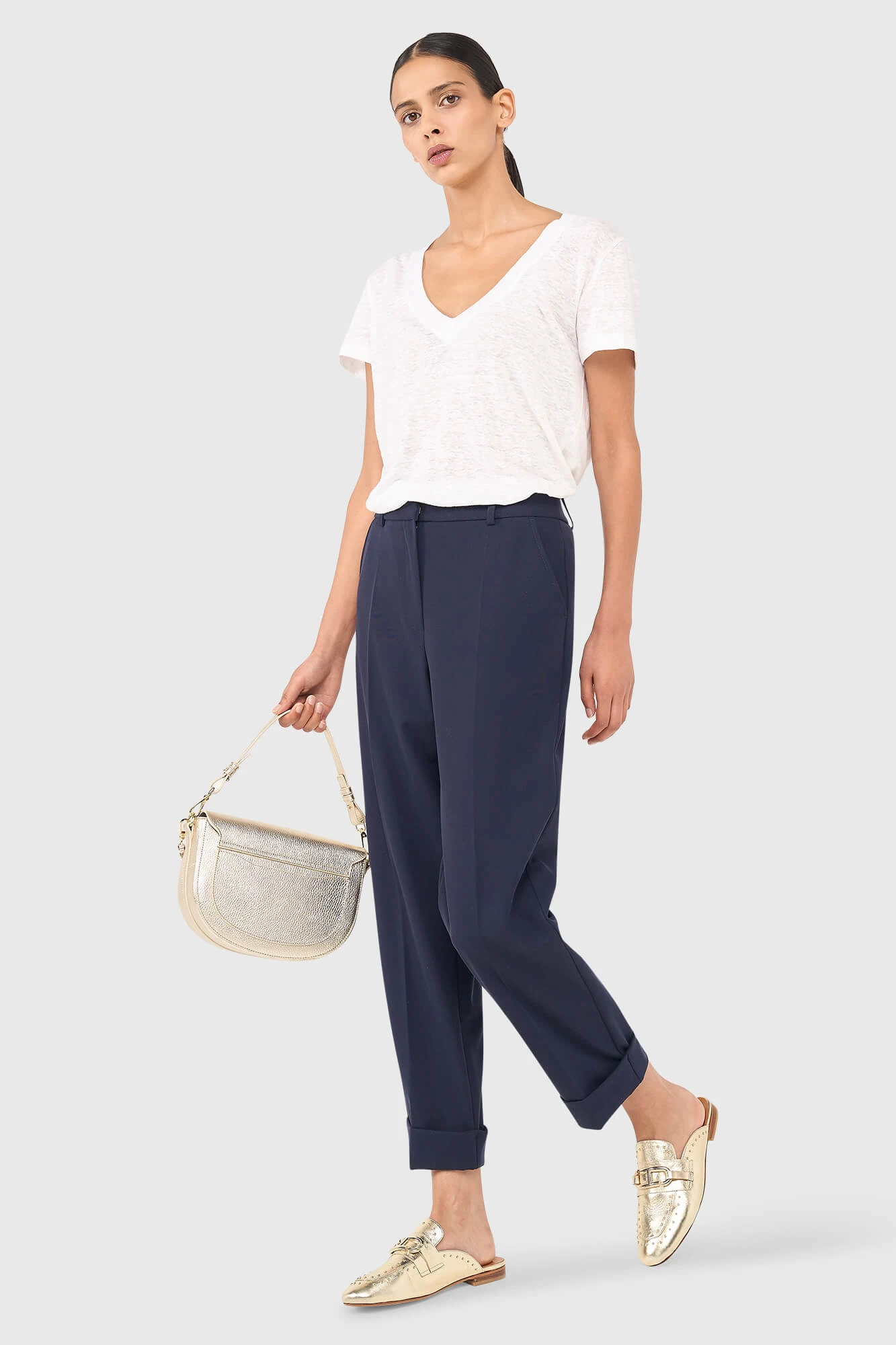 Sean Broek Donker Blauw