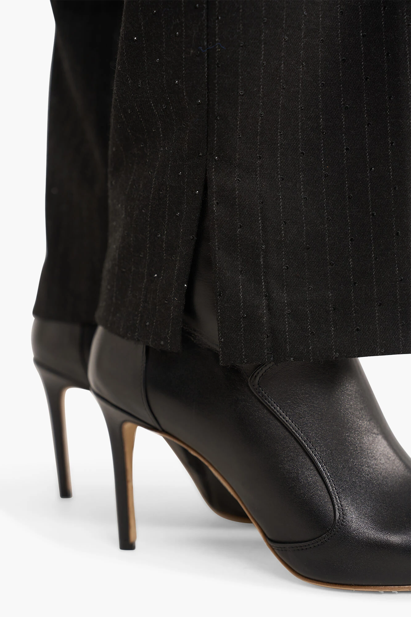 Broek Dames Steentjes Streep Marc Zwart