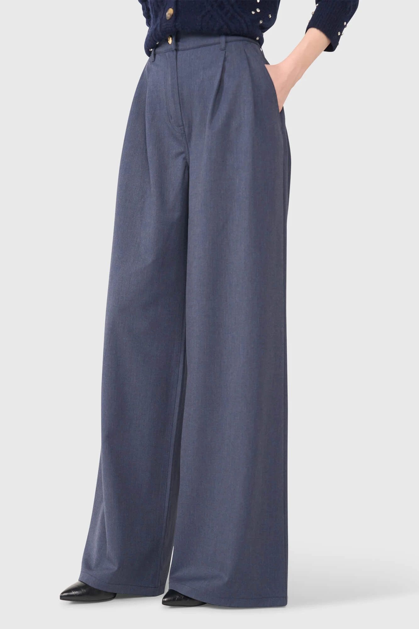 Dollar-Hose Blau