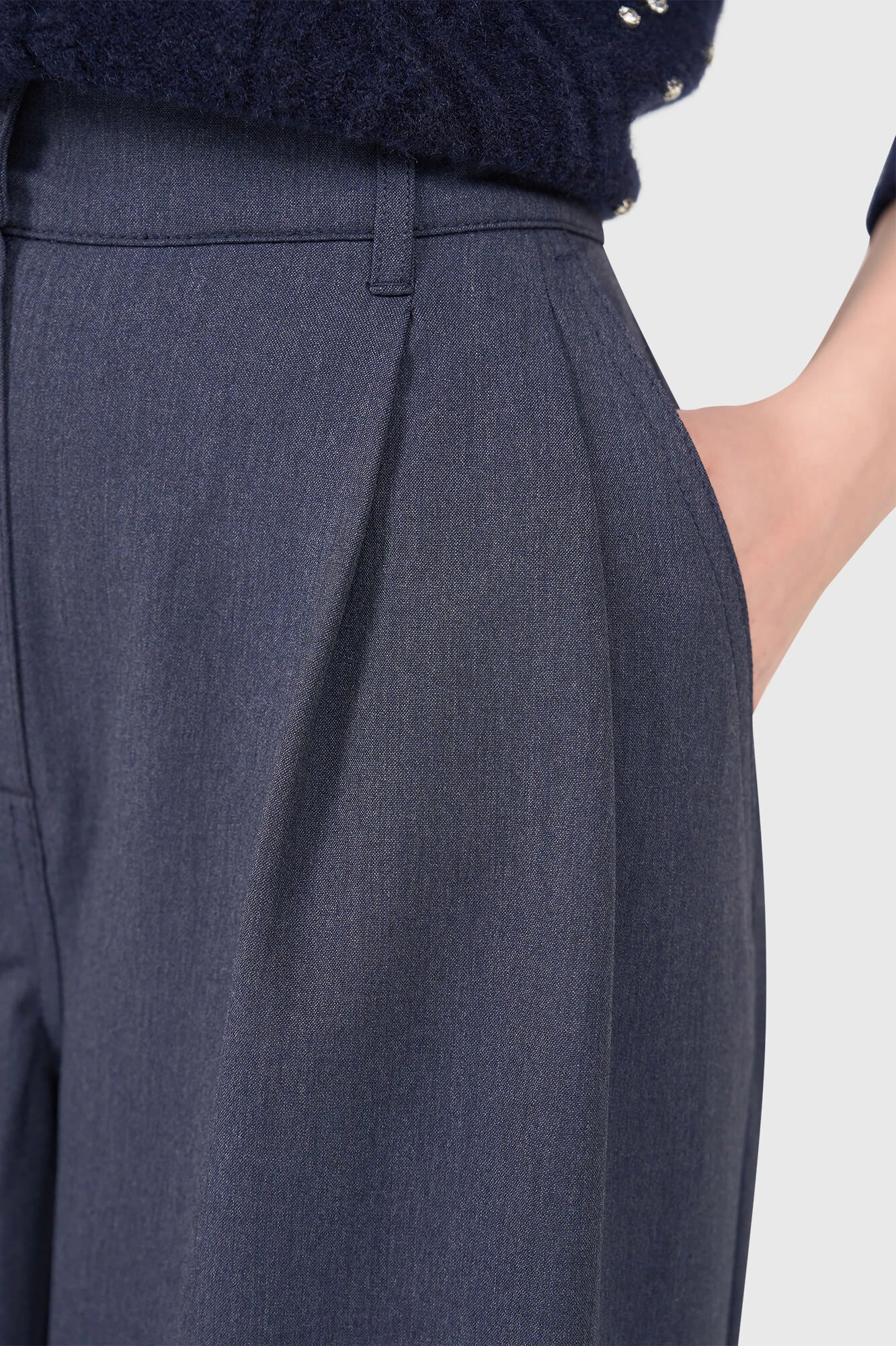 Dollar-Hose Blau