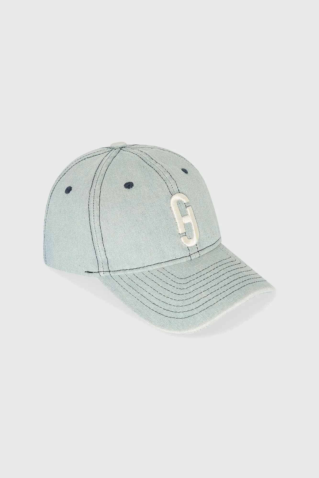 Damen-Kappe mit Logo, Jeff Denim, blau