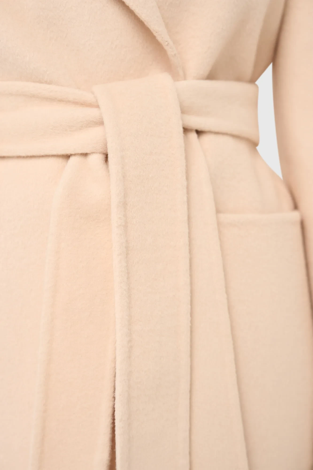 Damenjacke aus Kaschmir, Double-Face, Calvin Peach