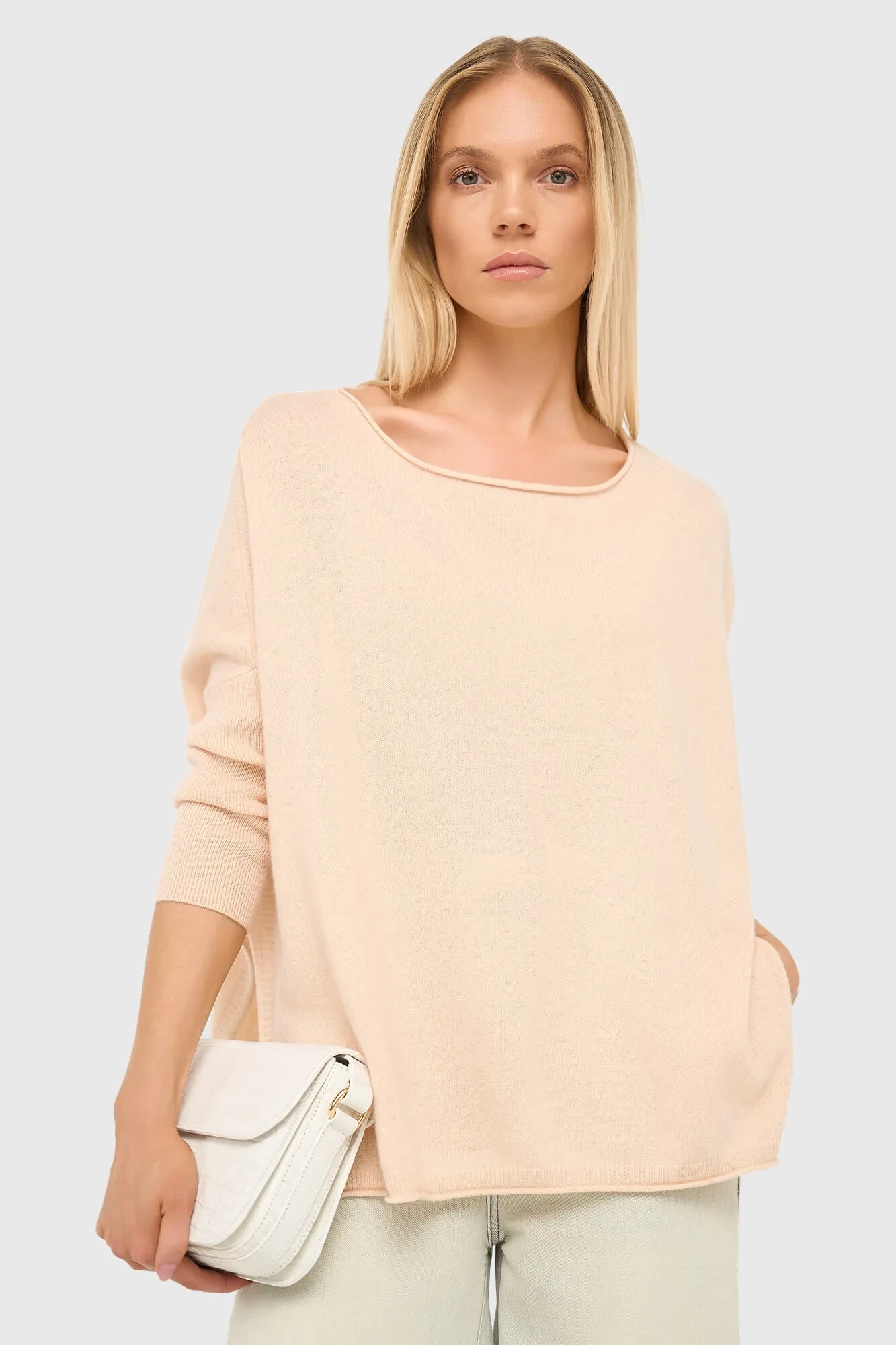 Philou Peach Women's Cashmere Sweater