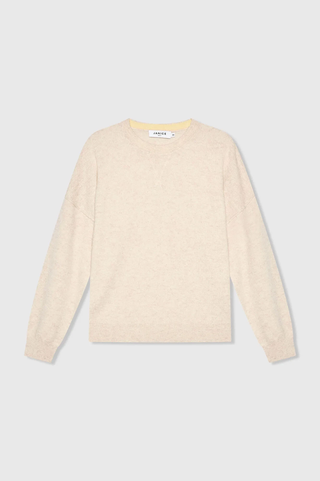 Women's Cashmere Sweater Lewis Beige