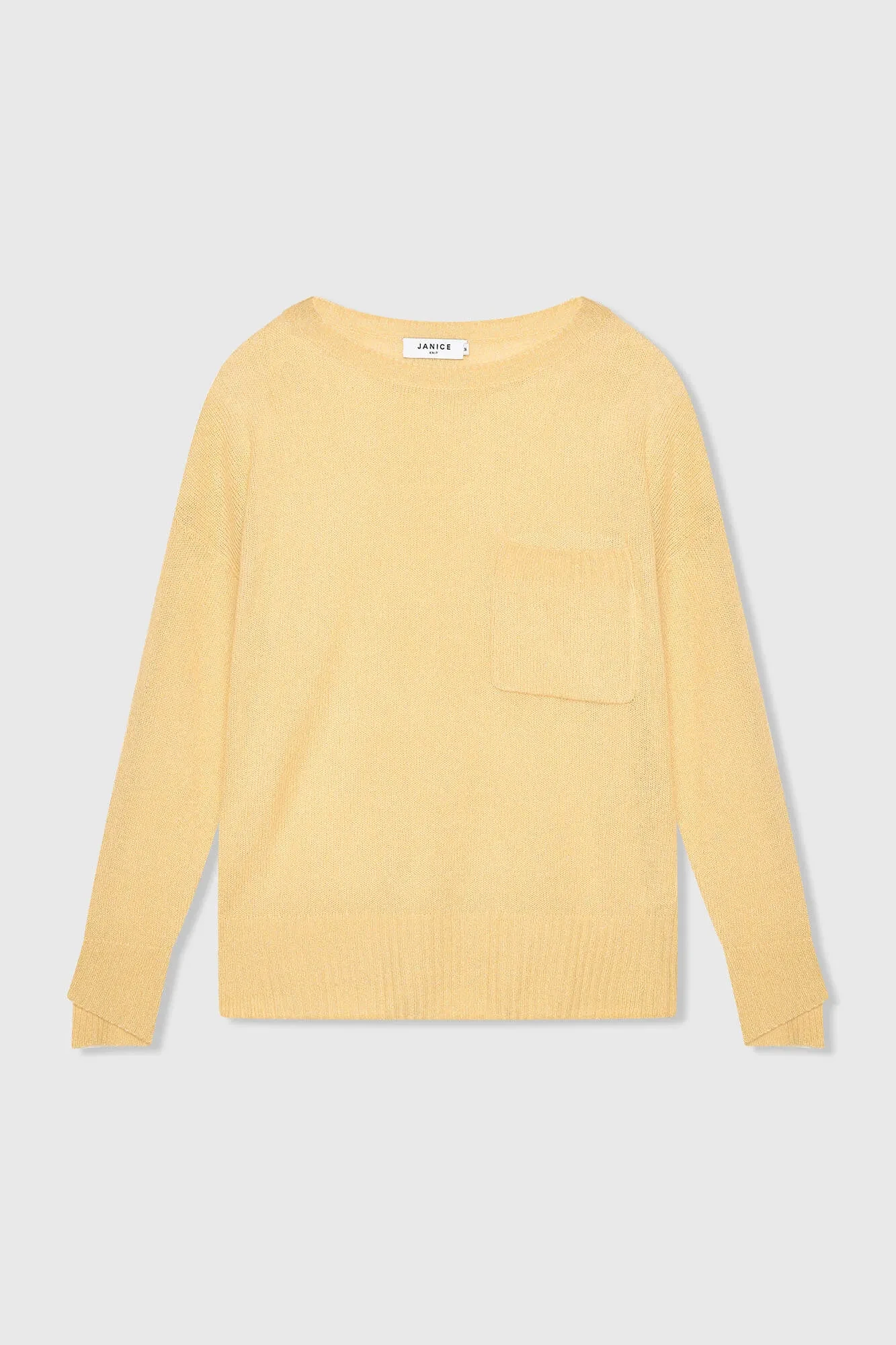Cashmere Dames Trui Wijde Hals Dayton Geel