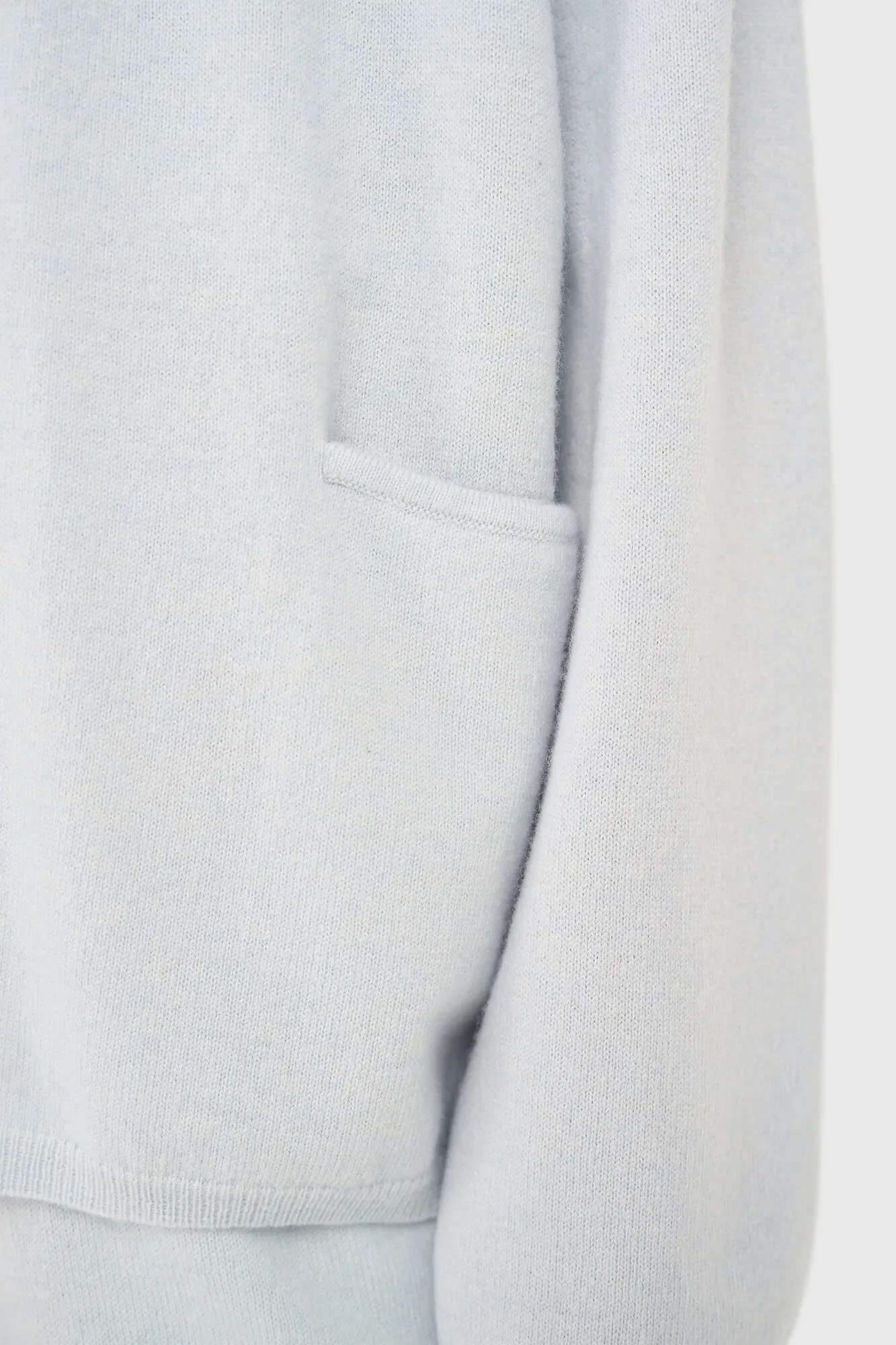 Kaschmir-Strickjacke für Damen, Blade Blau