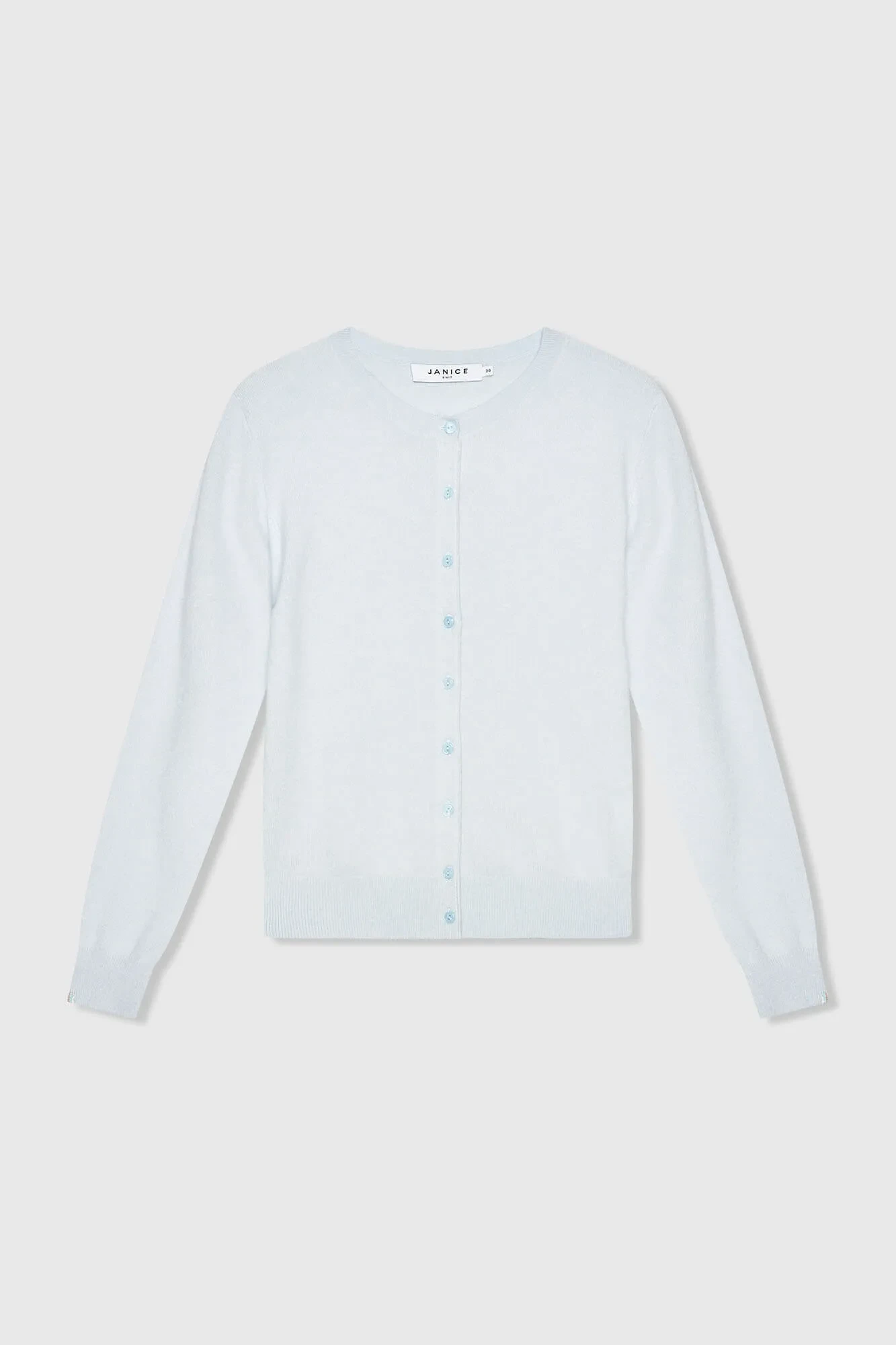 Women's Light Blue Cashmere Cardigan Lucas