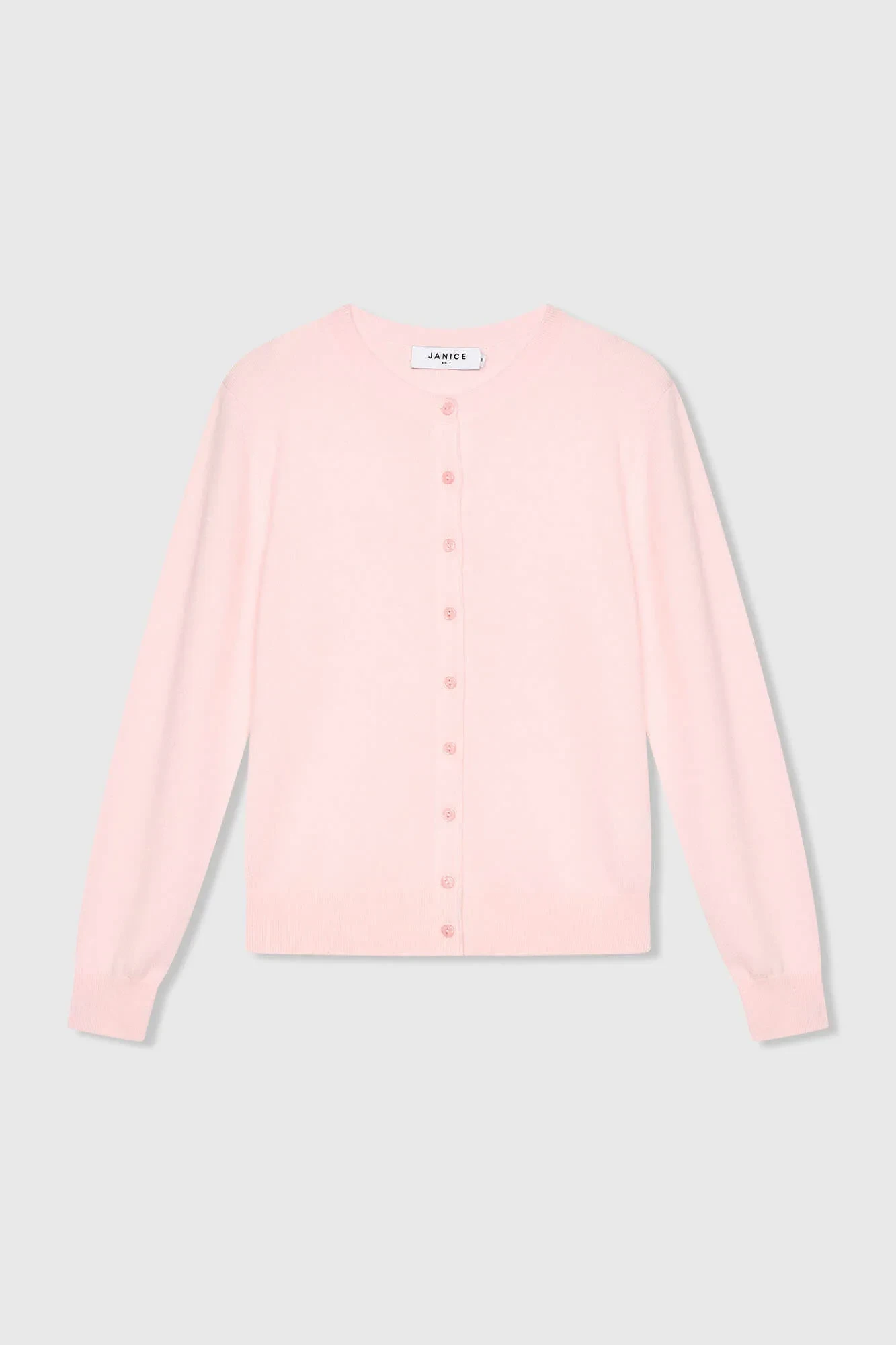 Kaschmir-Strickjacke für Damen, rosa, Lucas