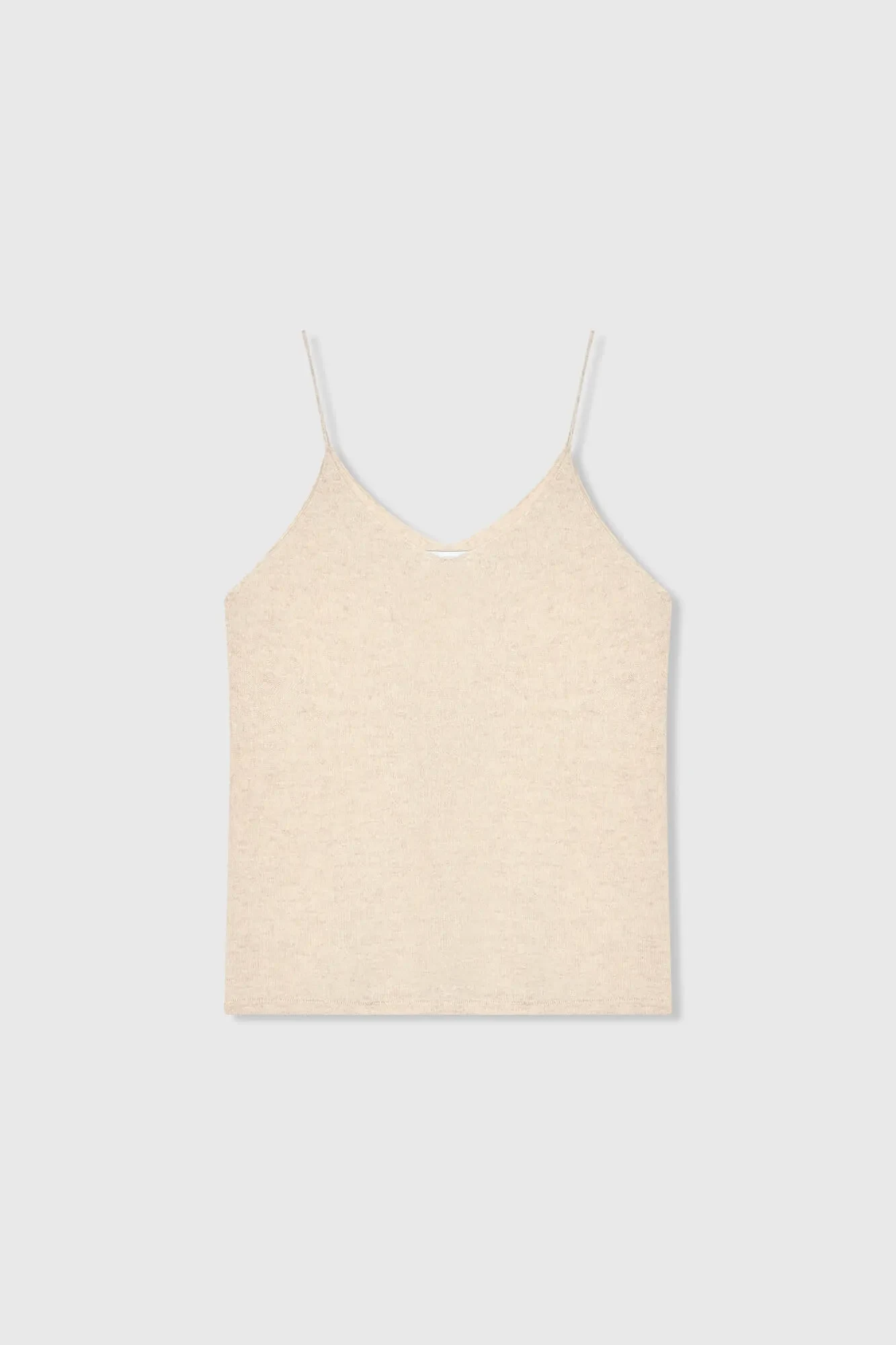 Strick-Tanktop aus Kaschmir „Blane“ in Beige