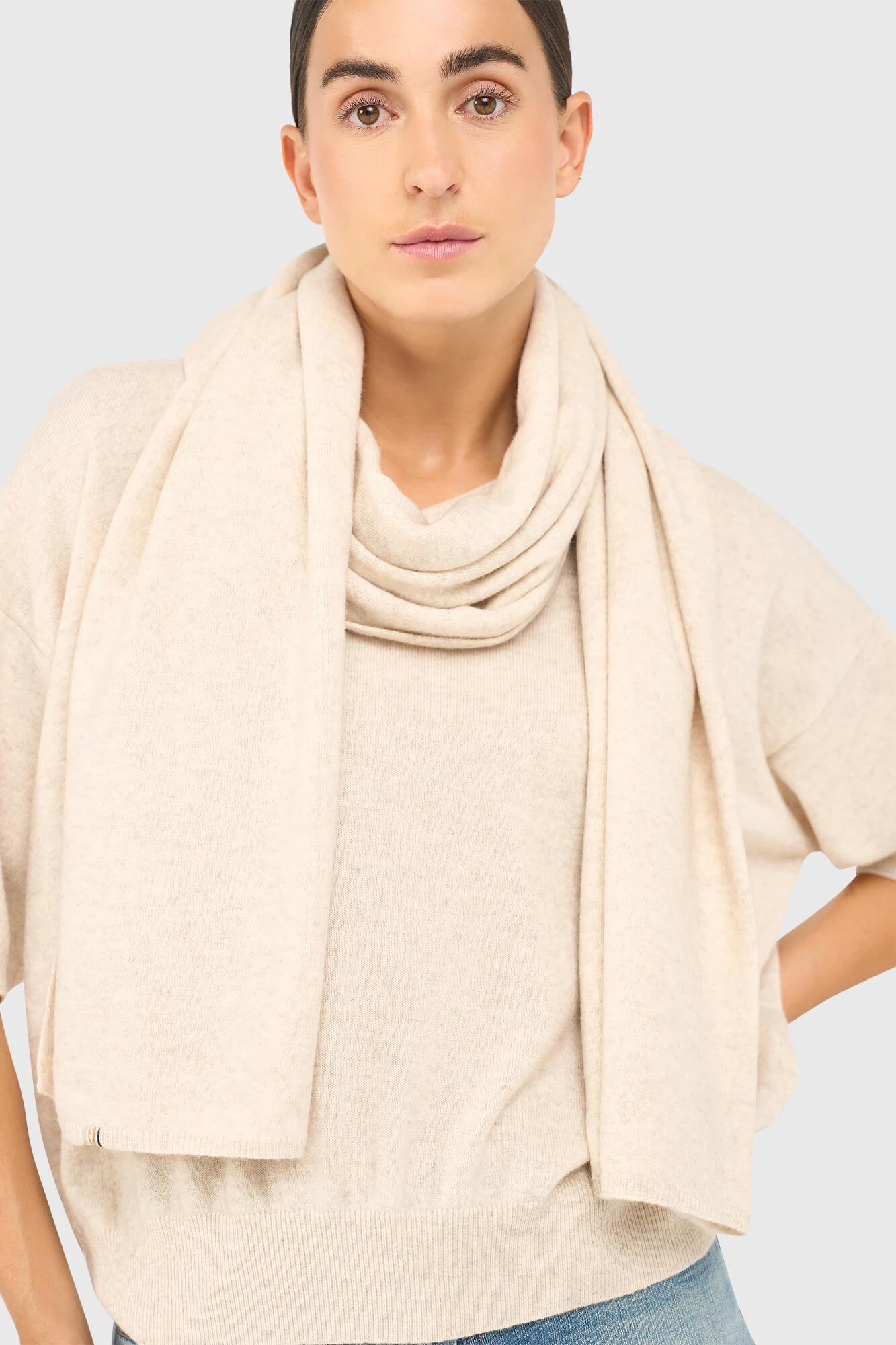 Santos Sjaal Beige