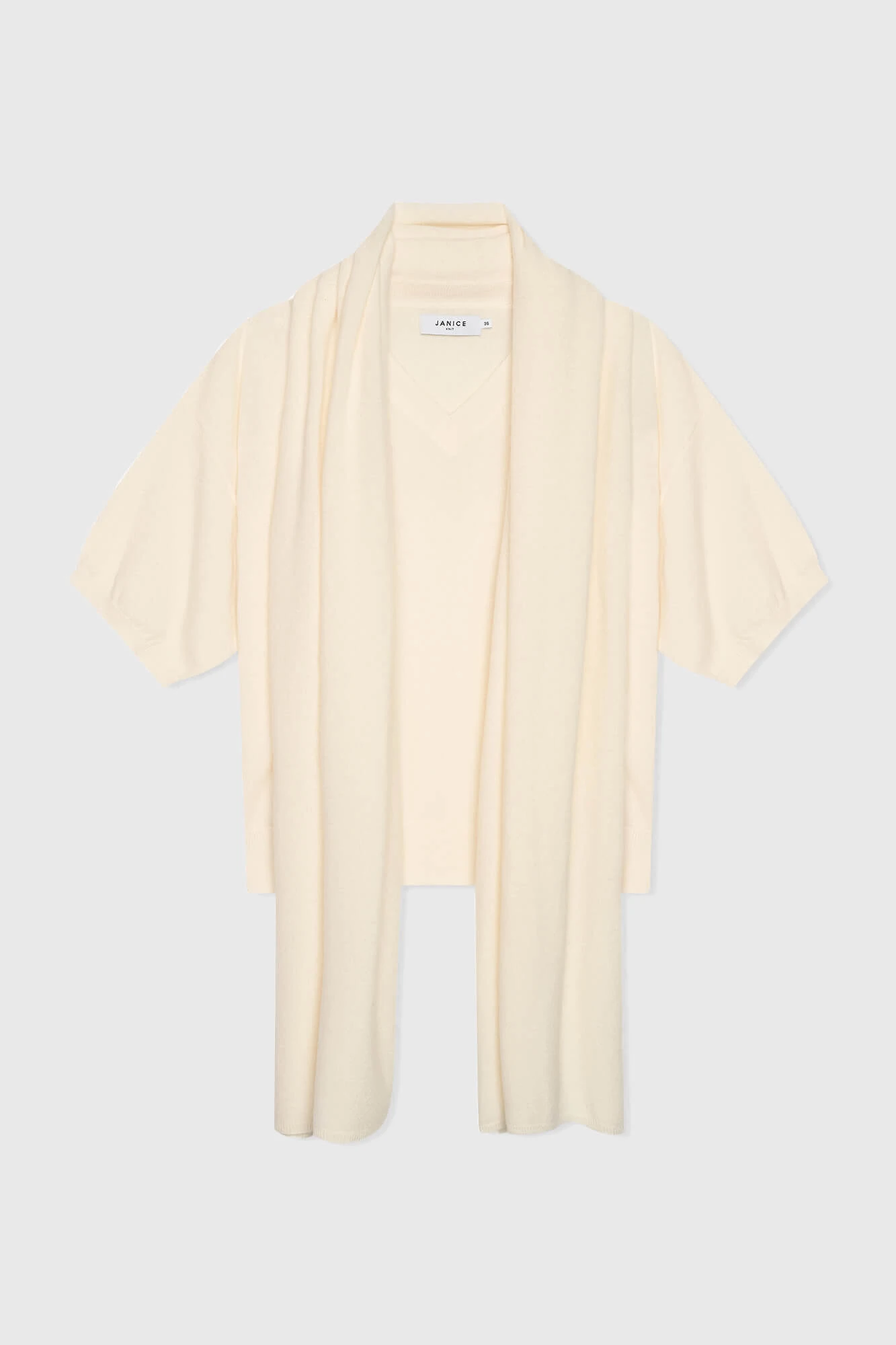 Cashmere Sjaal Dames Santos Off White