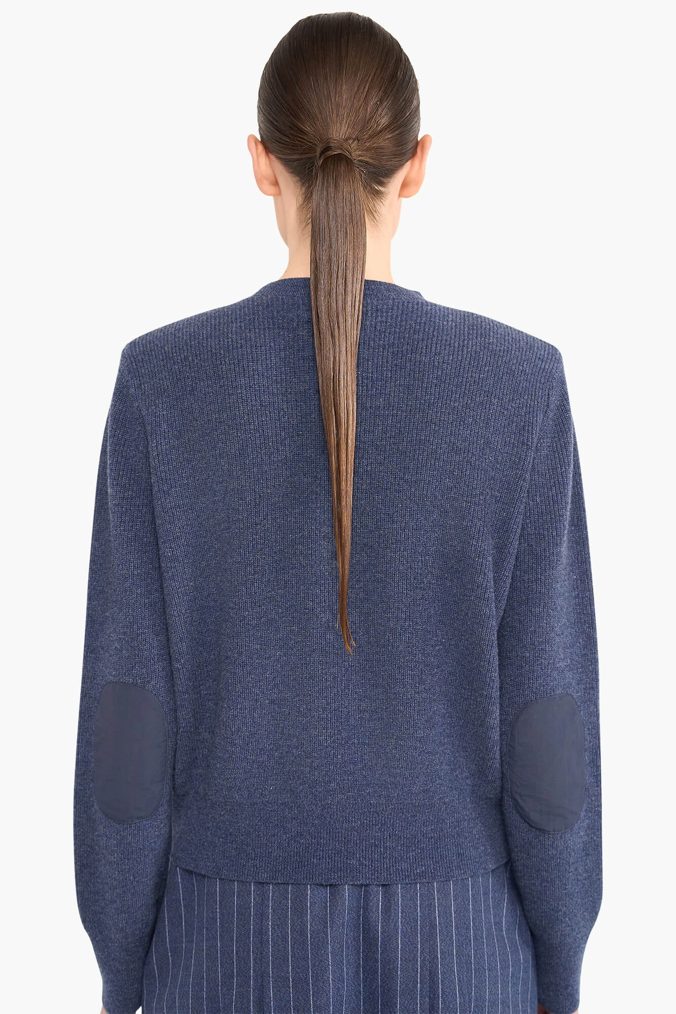 Women's Cashmere Sweater, Barron Blue