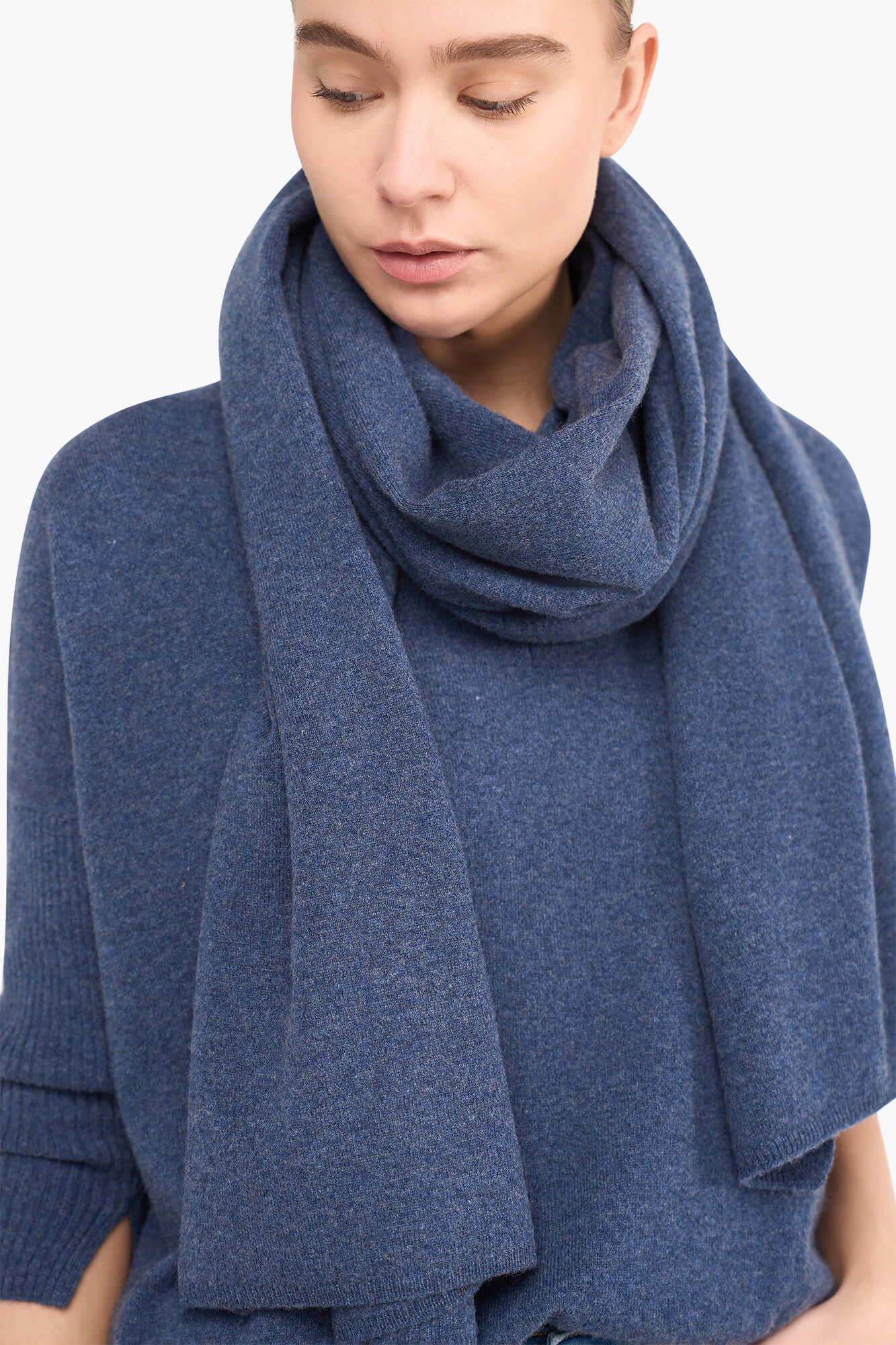 Cashmere Trui Dames Dash Blauw