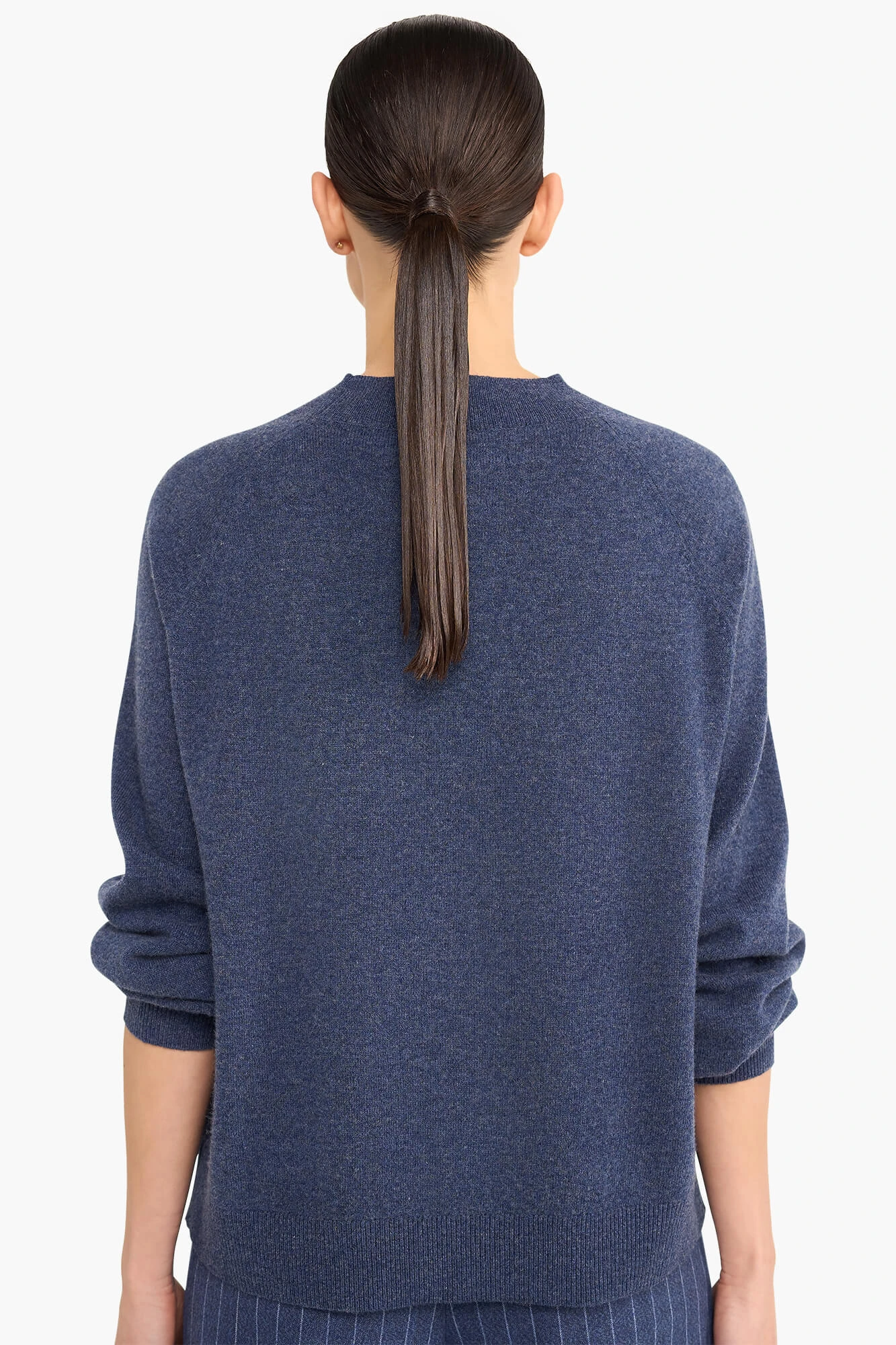 Cashmere Trui Dames Harvey Blauw