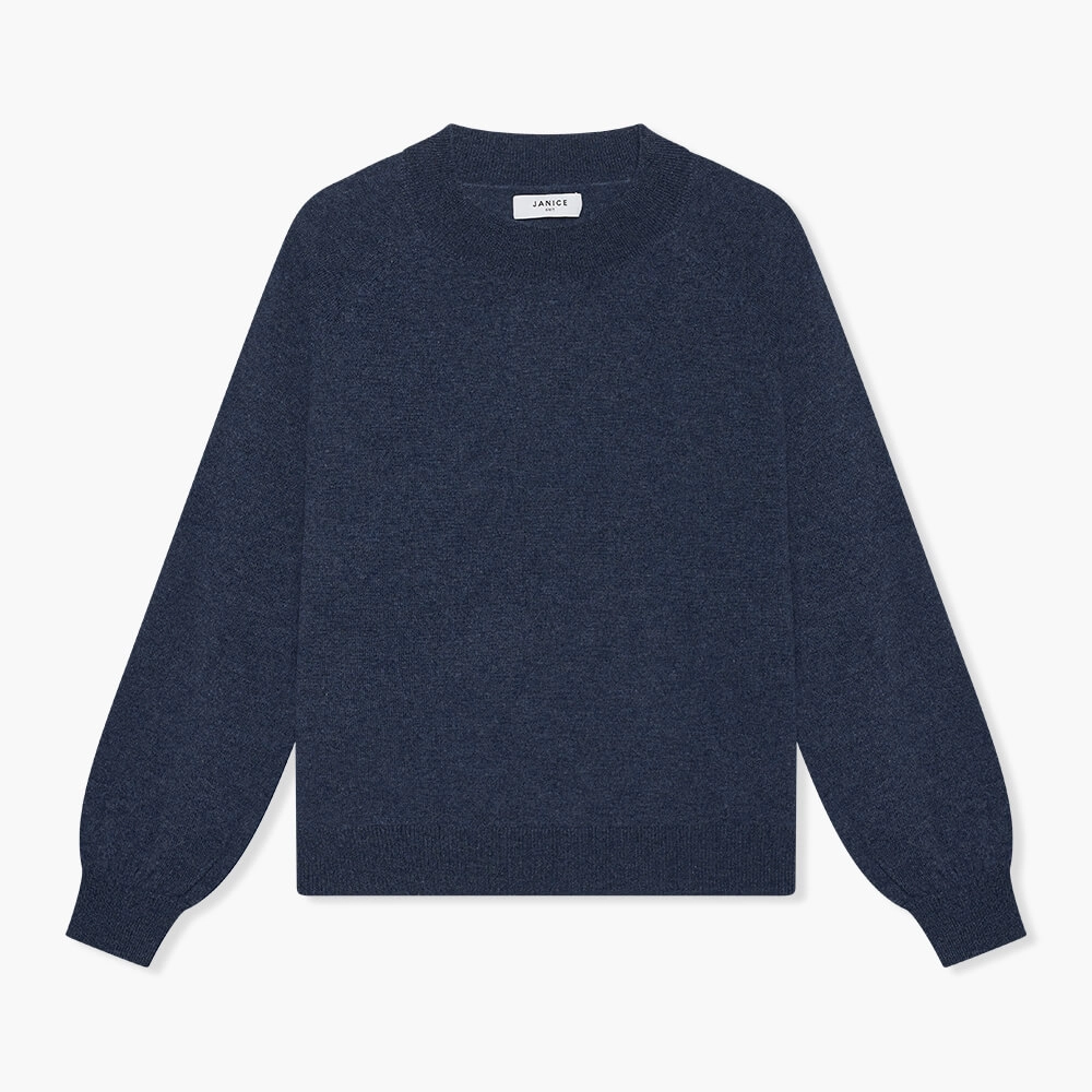 Cashmere Trui Dames Harvey Blauw