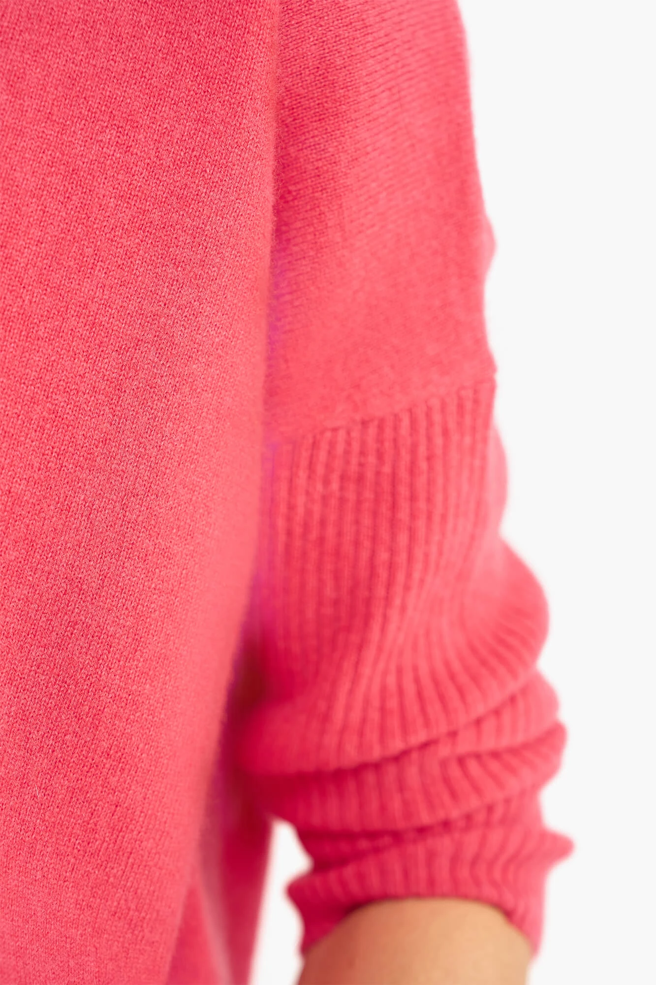 Cashmere Trui Dames Dash Coraal