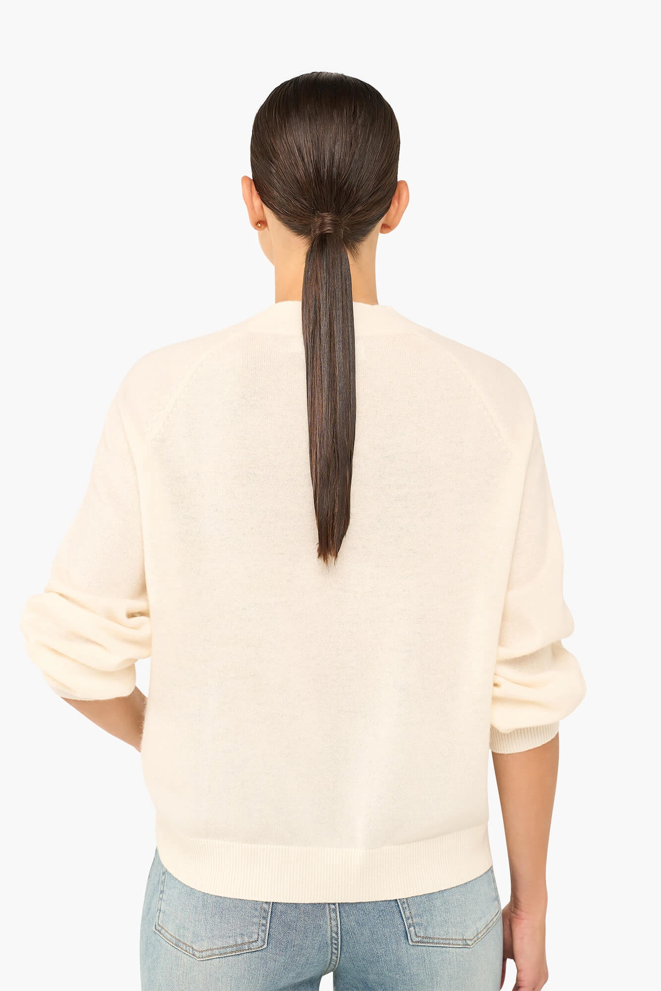 Cashmere Trui Dames Harvey Off White