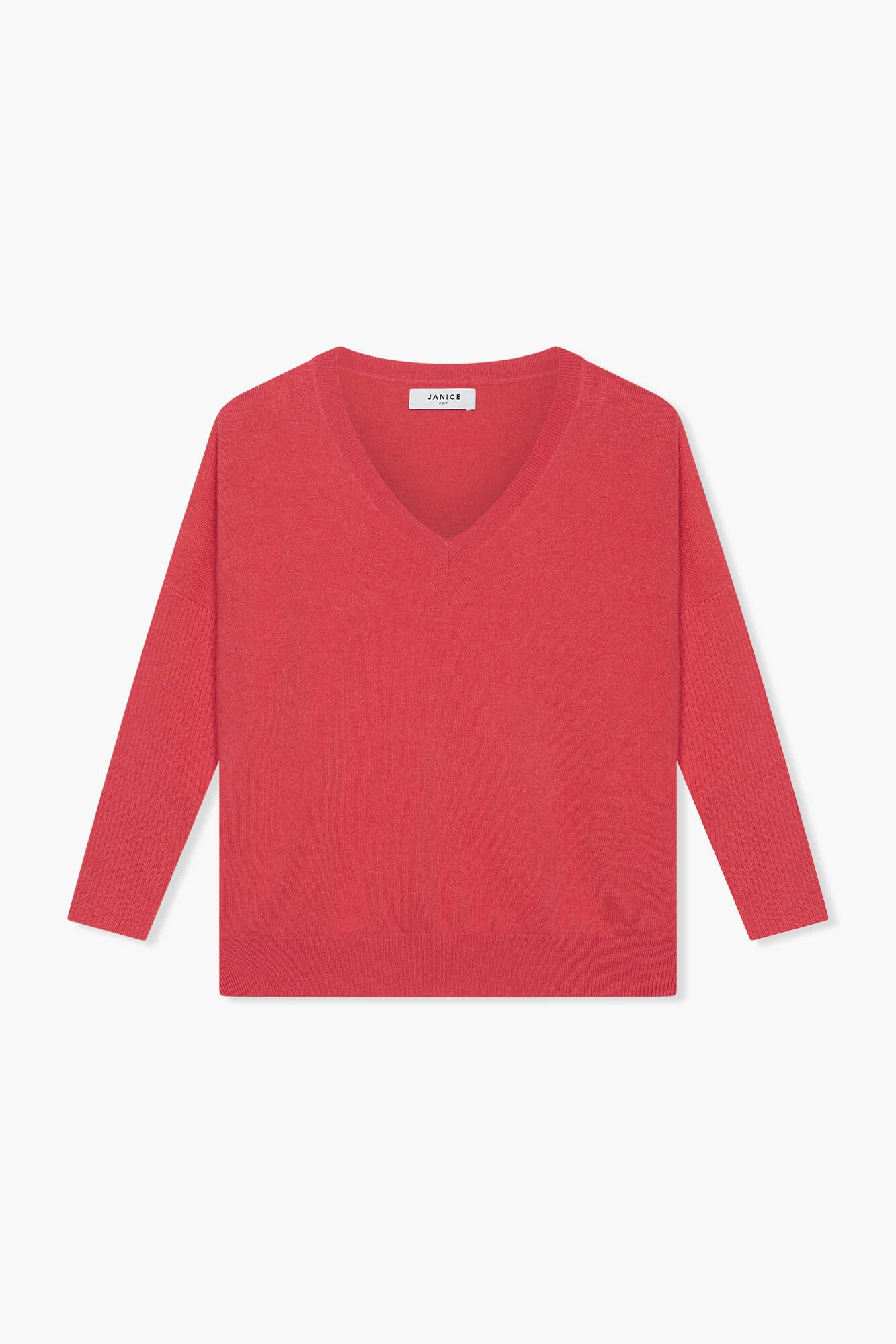Cashmere Trui Dames Dash Coraal