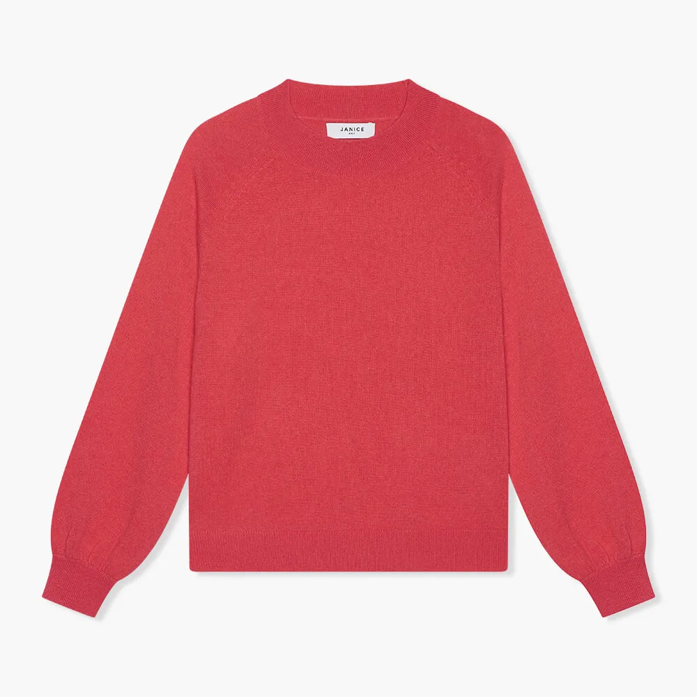 Cashmere Trui Dames Harvey Coraal