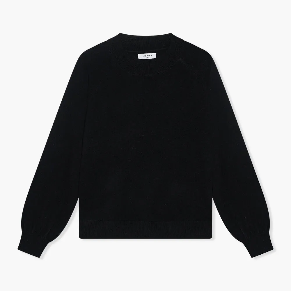 Cashmere Trui Dames Harvey Zwart