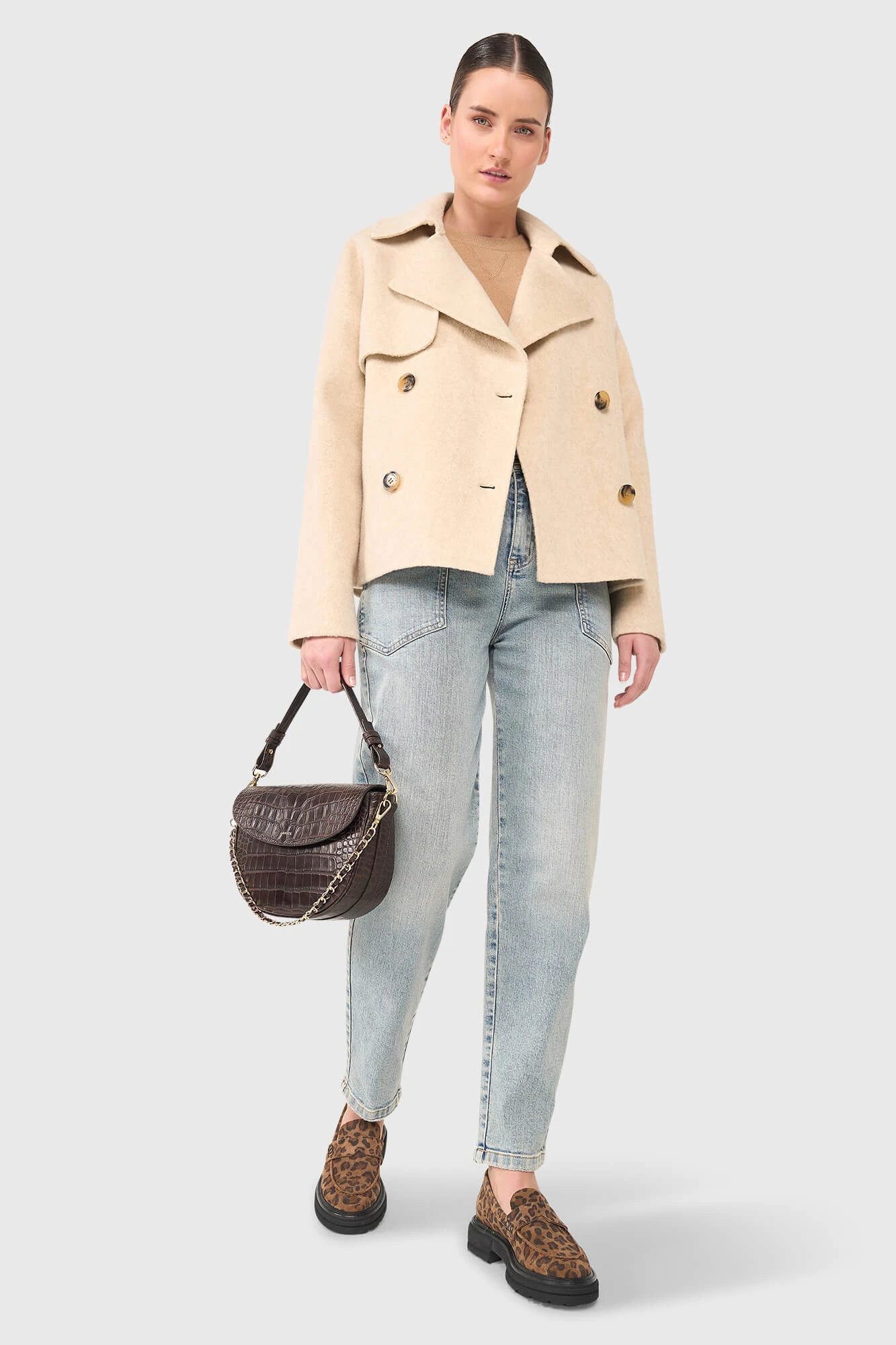 Jean Beige Yak