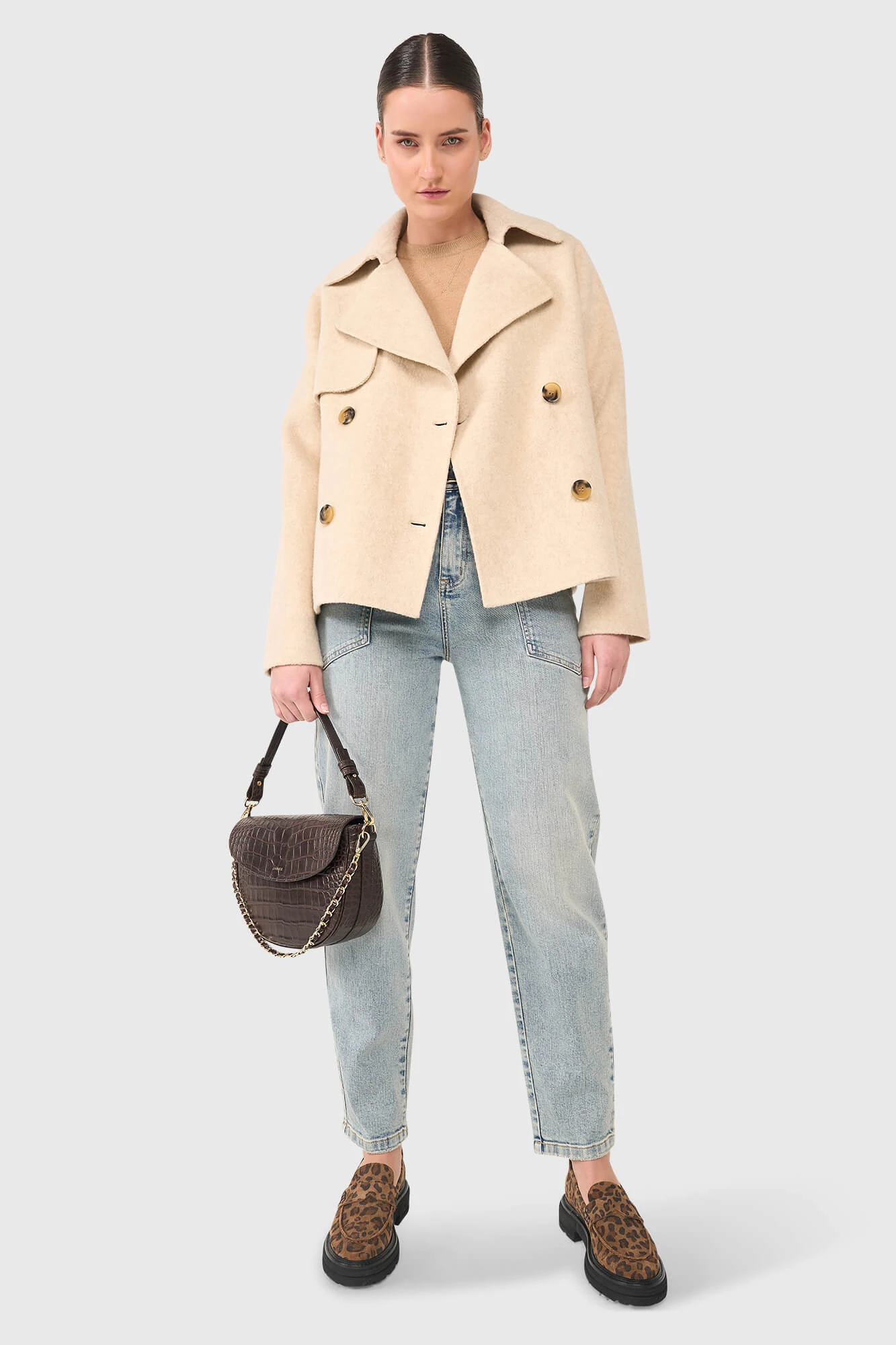 Jean Beige Yak