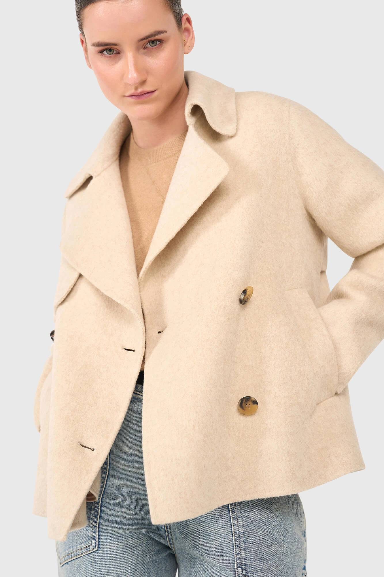 Jean Beige Yak