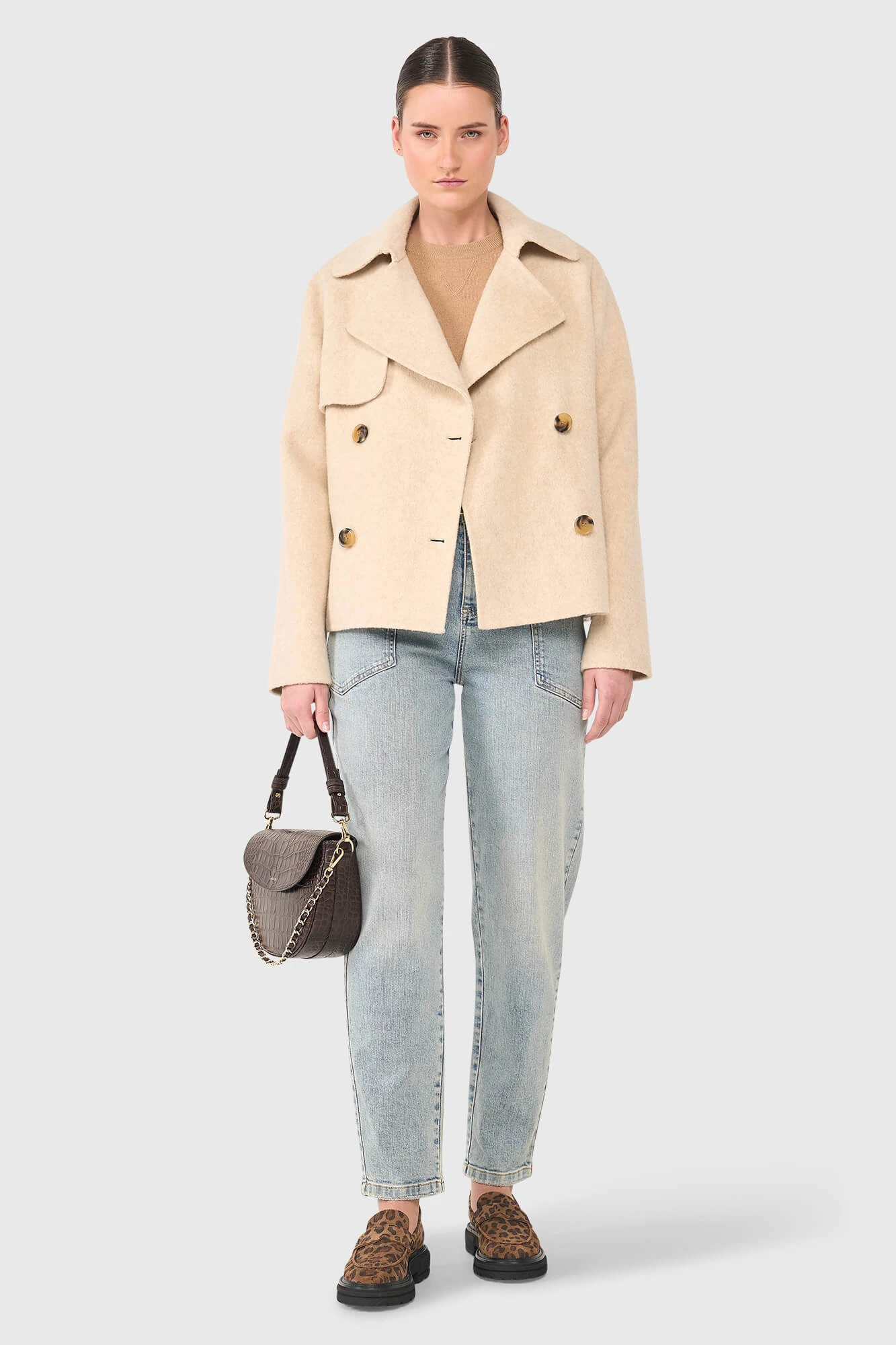 Jean Beige Yak