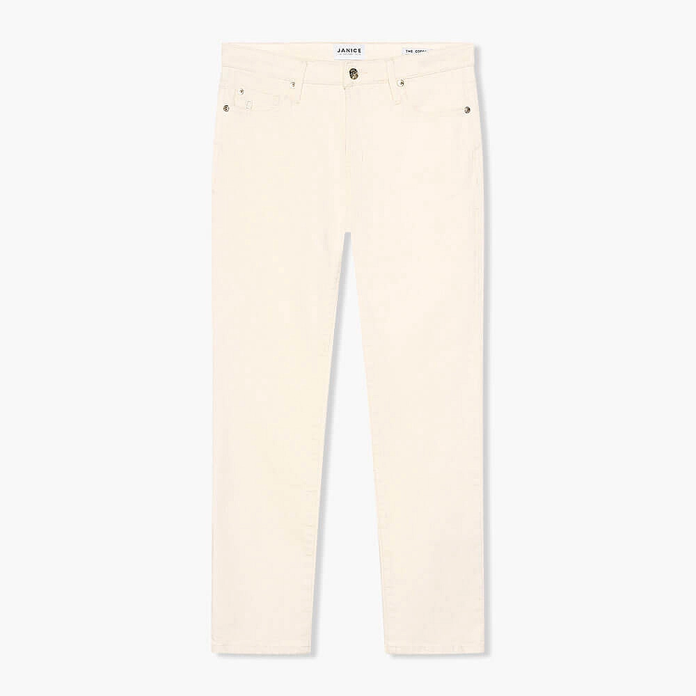 Beige Mom Jeans Cooper 117